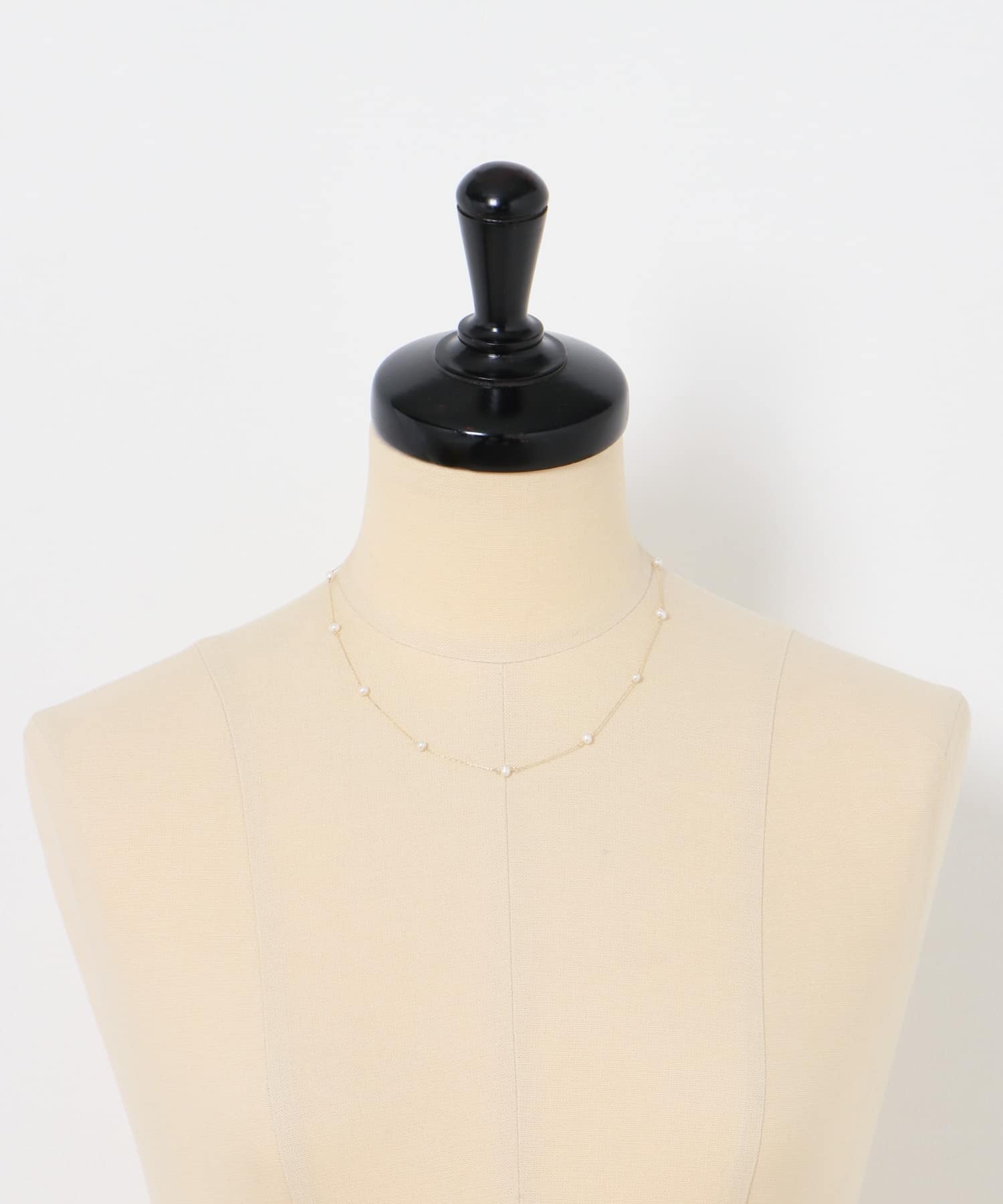 ff by decor urban research　Rain necklace パール -