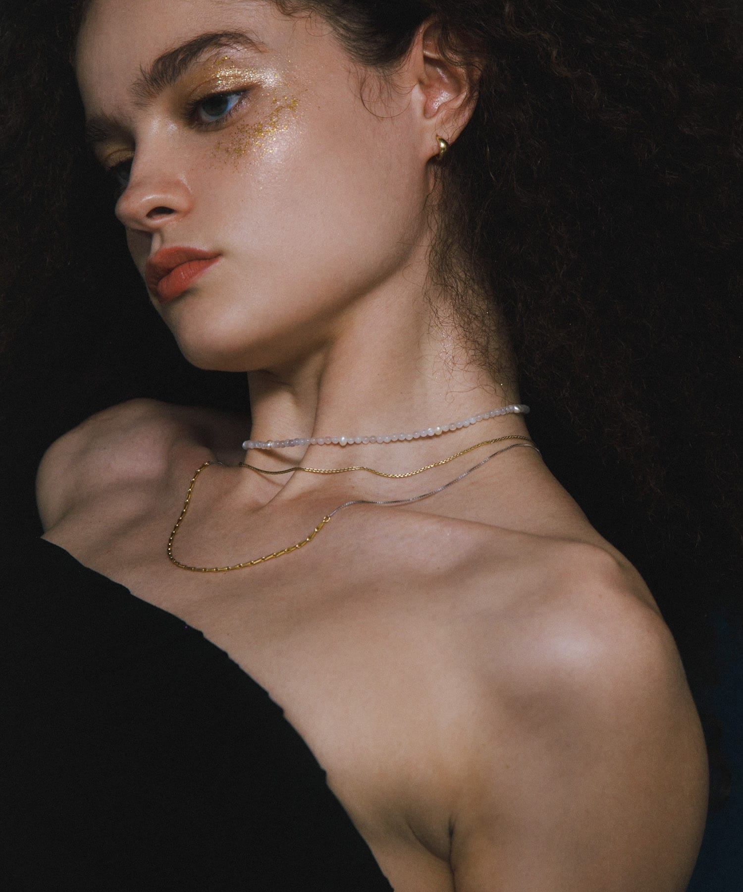 ff by decor urban research　Tiara choker ムーンストーン -