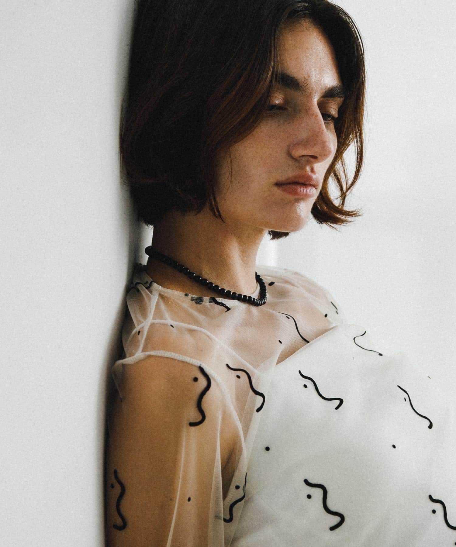 ff by decor urban research　Onyx6 choker オニキス -