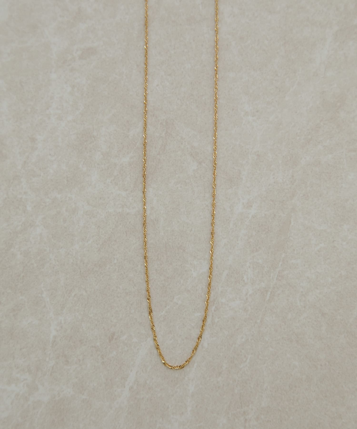 ff by decor urban research　デザインチェーンネックレス 10KYG -