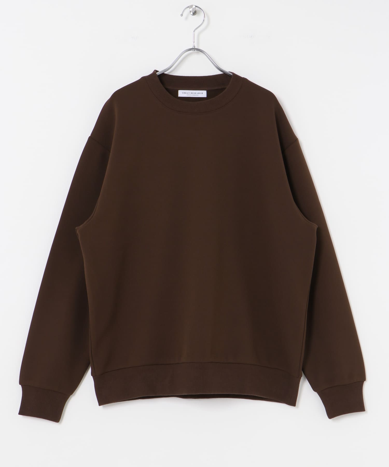 フリースボンディングクルーネック BROWN M