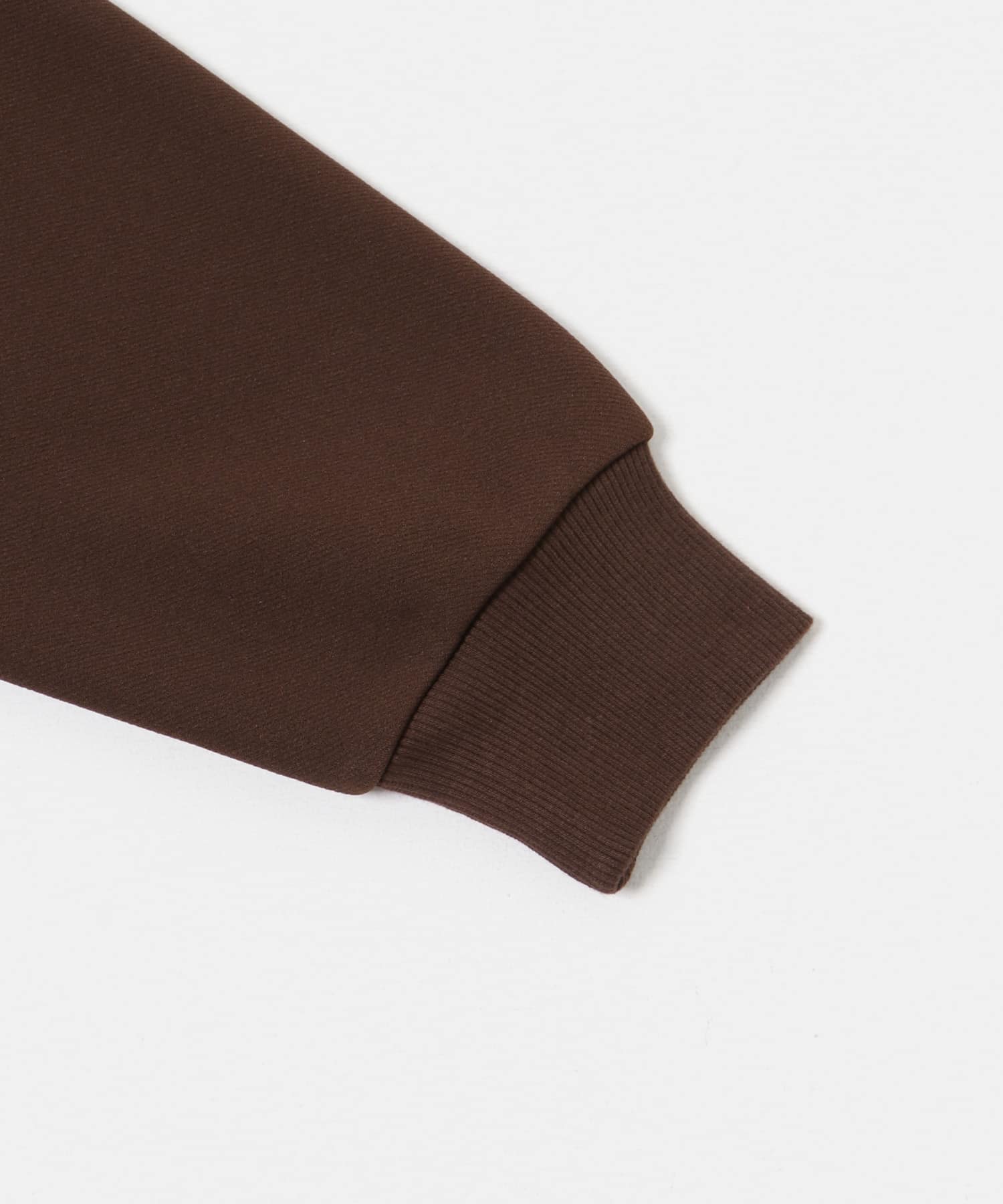 フリースボンディングクルーネック BROWN M