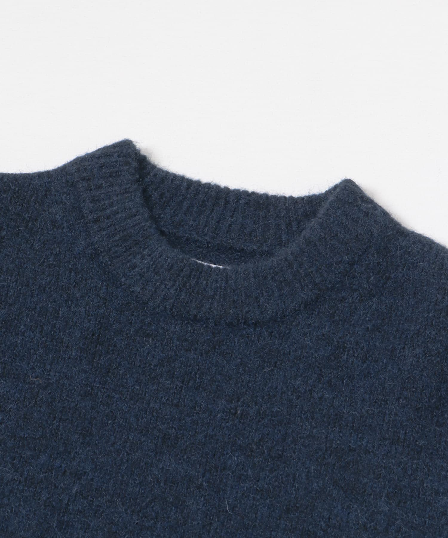 『UR GREEN』CREW NECK KNIT NAVY M