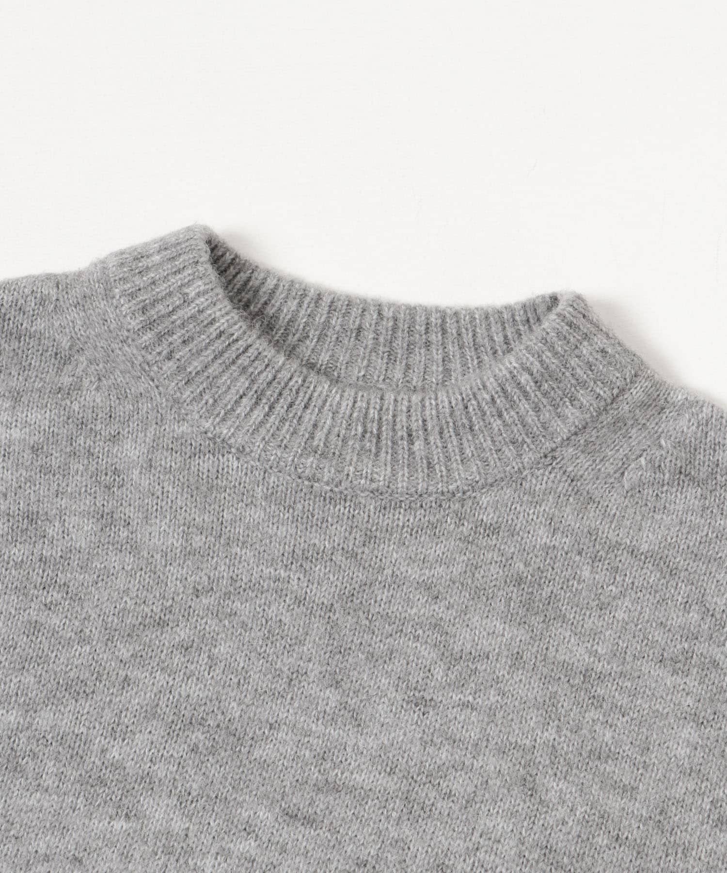 『UR GREEN』CREW NECK KNIT GRAY M
