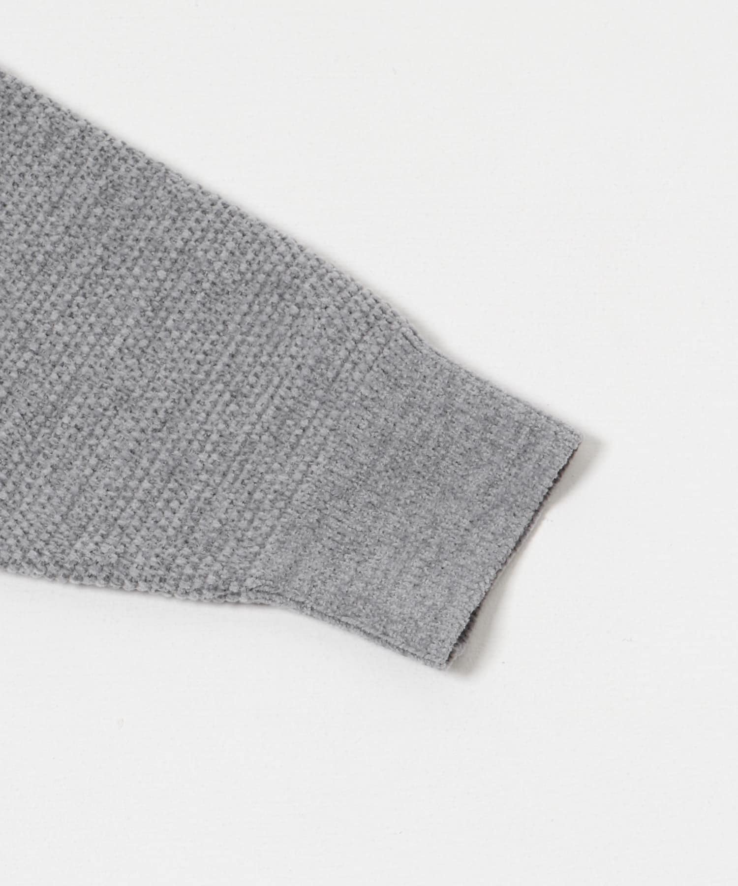 メランジハーフモックプルオーバーニット L.GRAY M