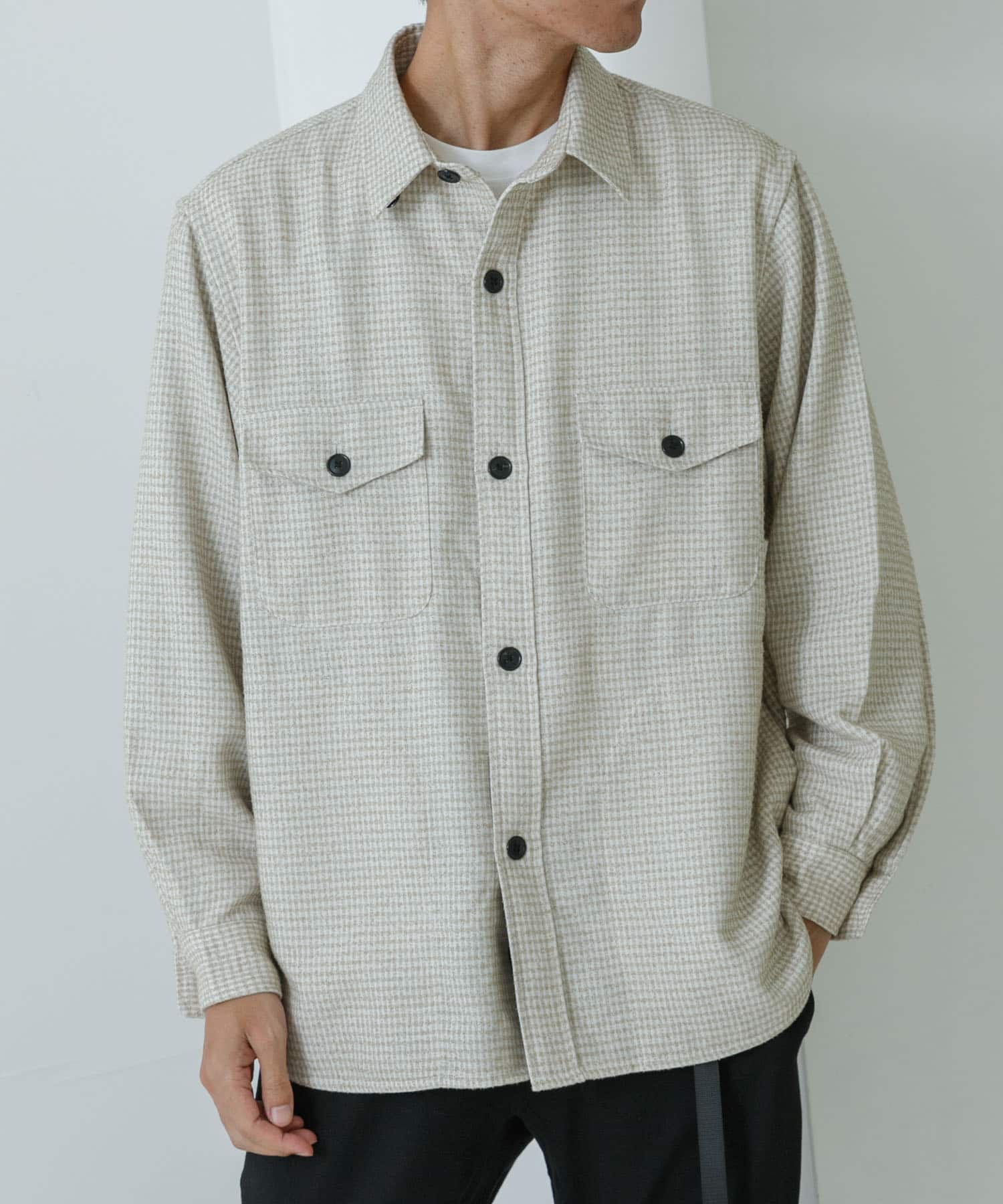 TECH BOUCLE CPO SHIRTS