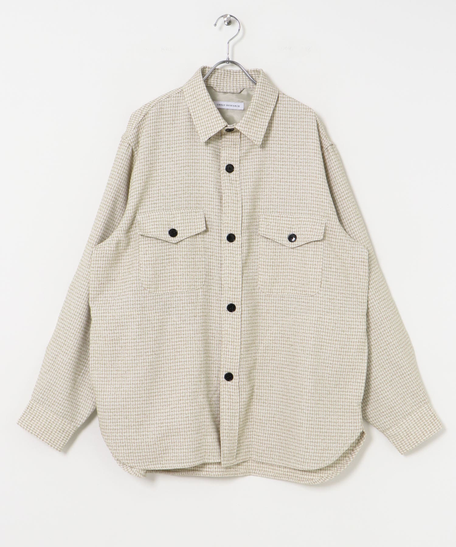 TECH BOUCLE CPO SHIRTS WHITE M