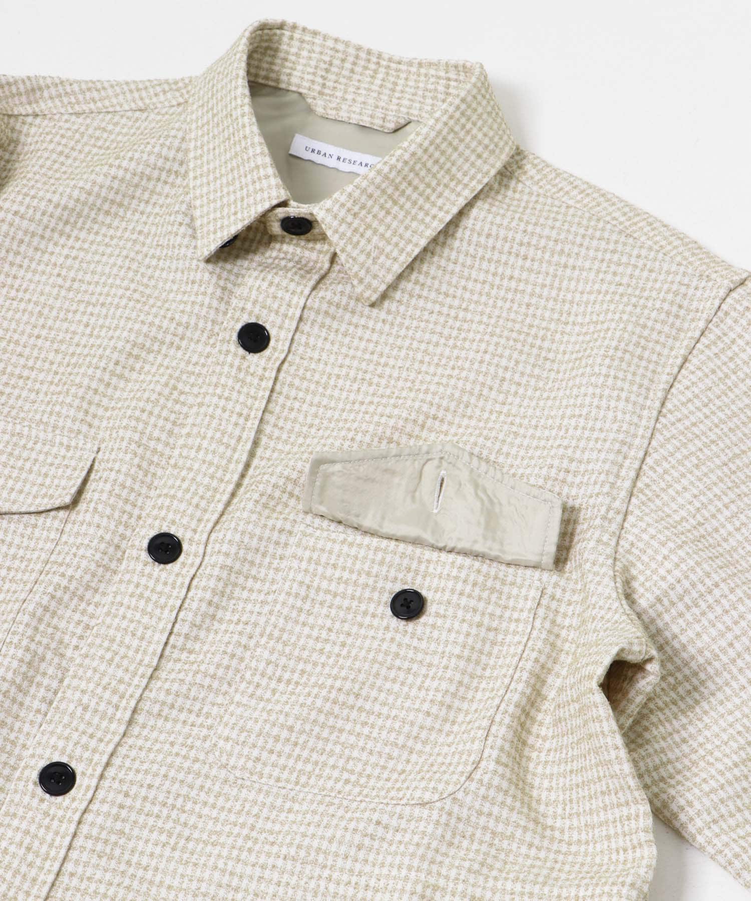 TECH BOUCLE CPO SHIRTS WHITE M