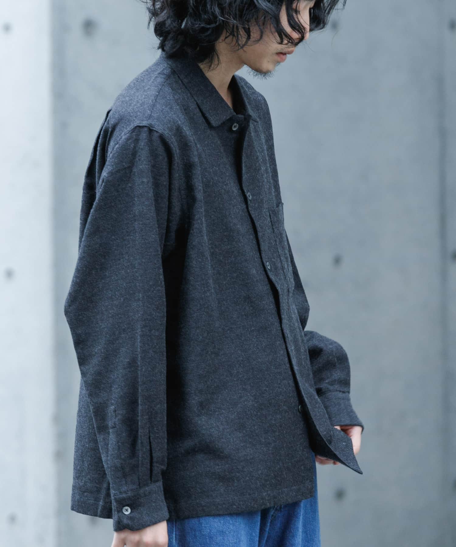 『MADE IN JAPAN』 new basic C/W WASHER NEL SHIRTS