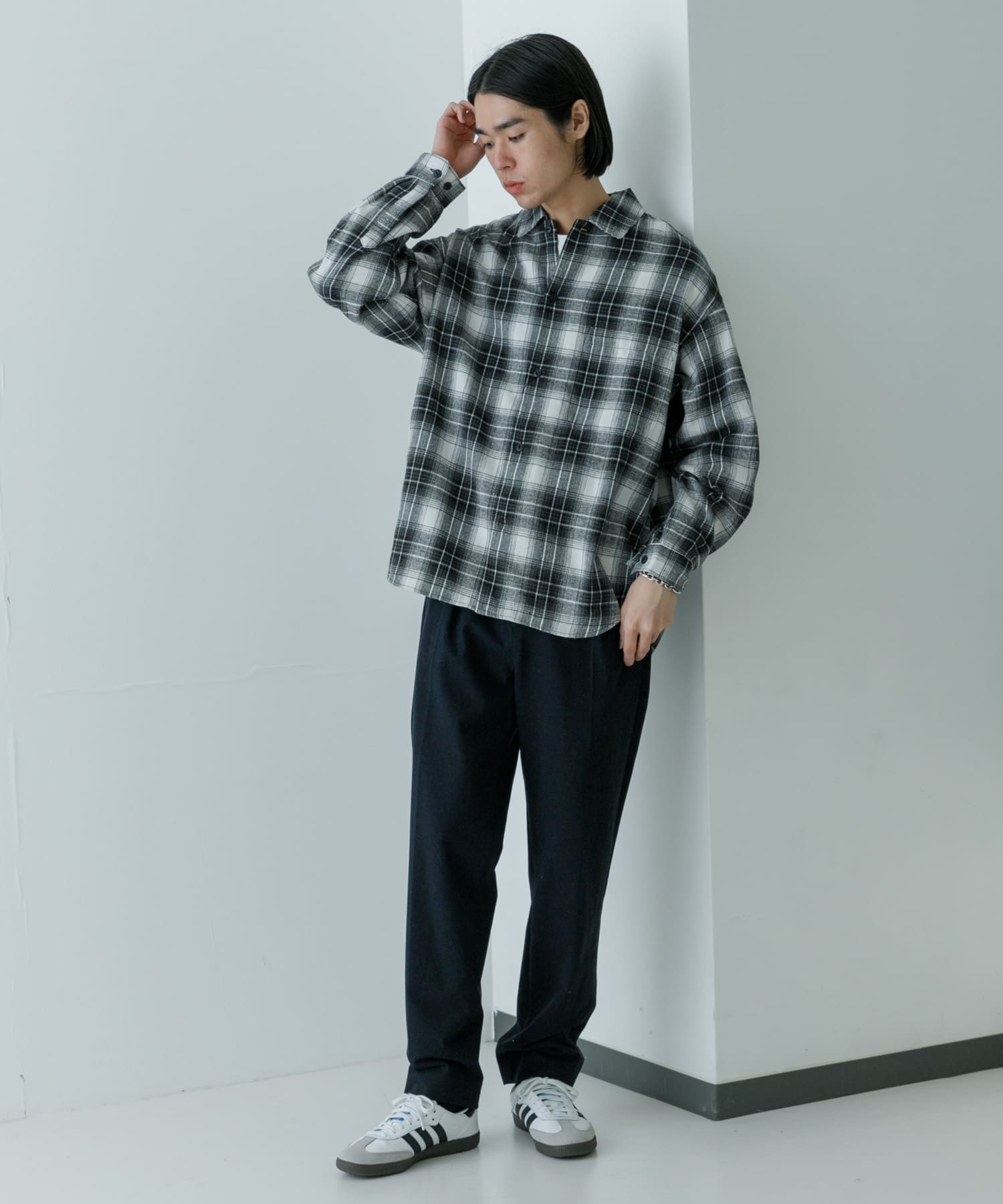 身長：177cm サイズ：L