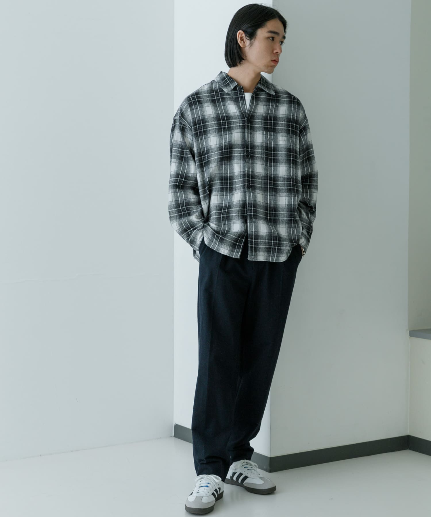 身長：177cm サイズ：L