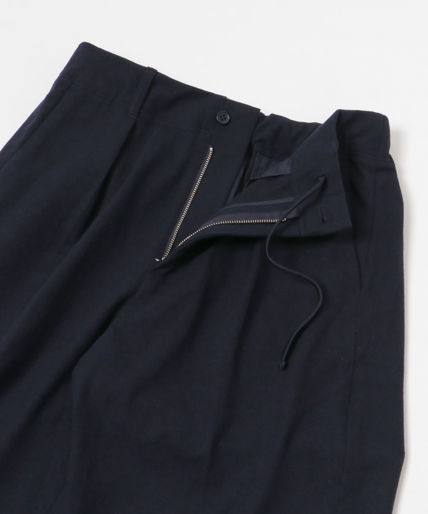 WONDER SHAPEタックイージーPANTS NAVY S