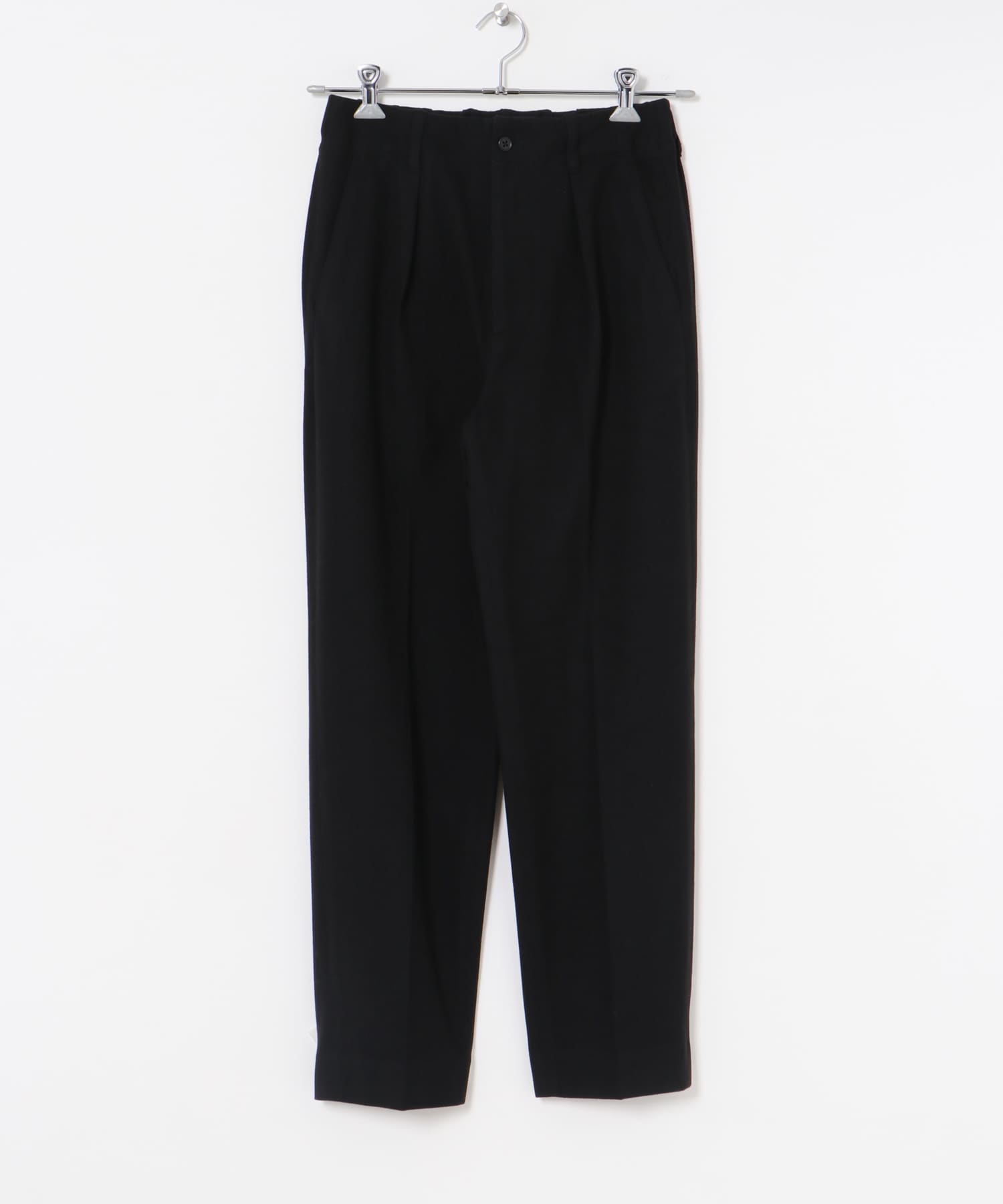 WONDER SHAPEタックイージーPANTS BLACK S