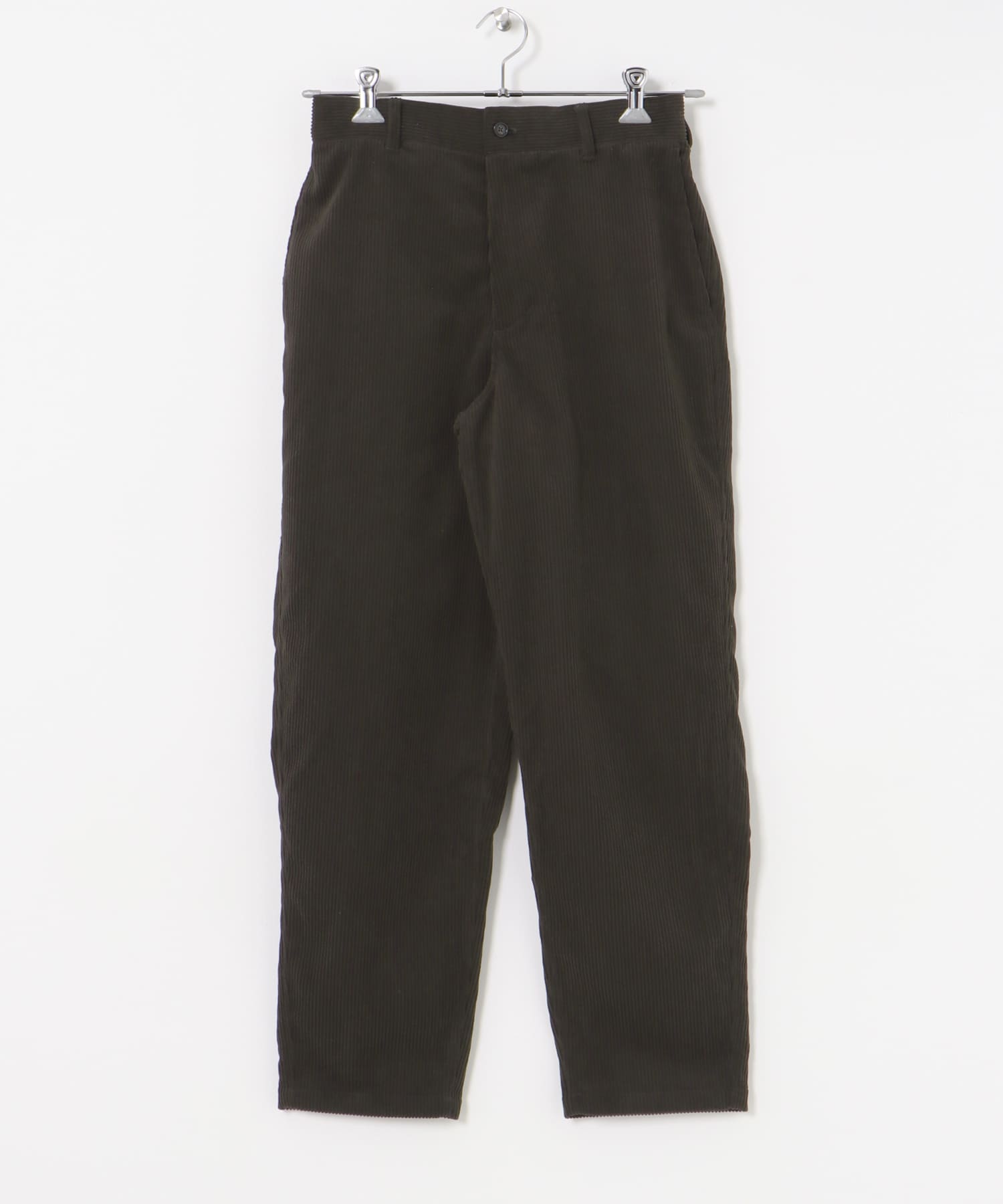 『セットアップ対応』new basic SOLOTEXコーデュロイイージーパンツ BROWN M