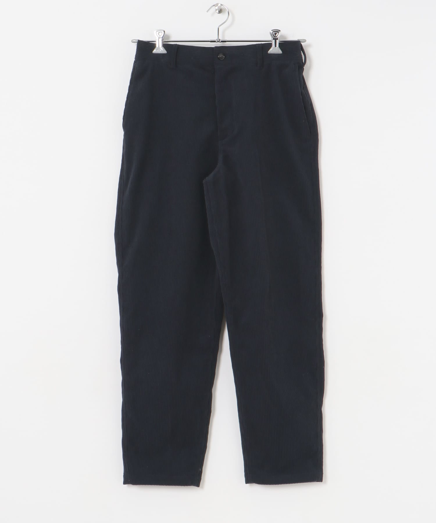 『セットアップ対応』new basic SOLOTEXコーデュロイイージーパンツ NAVY M