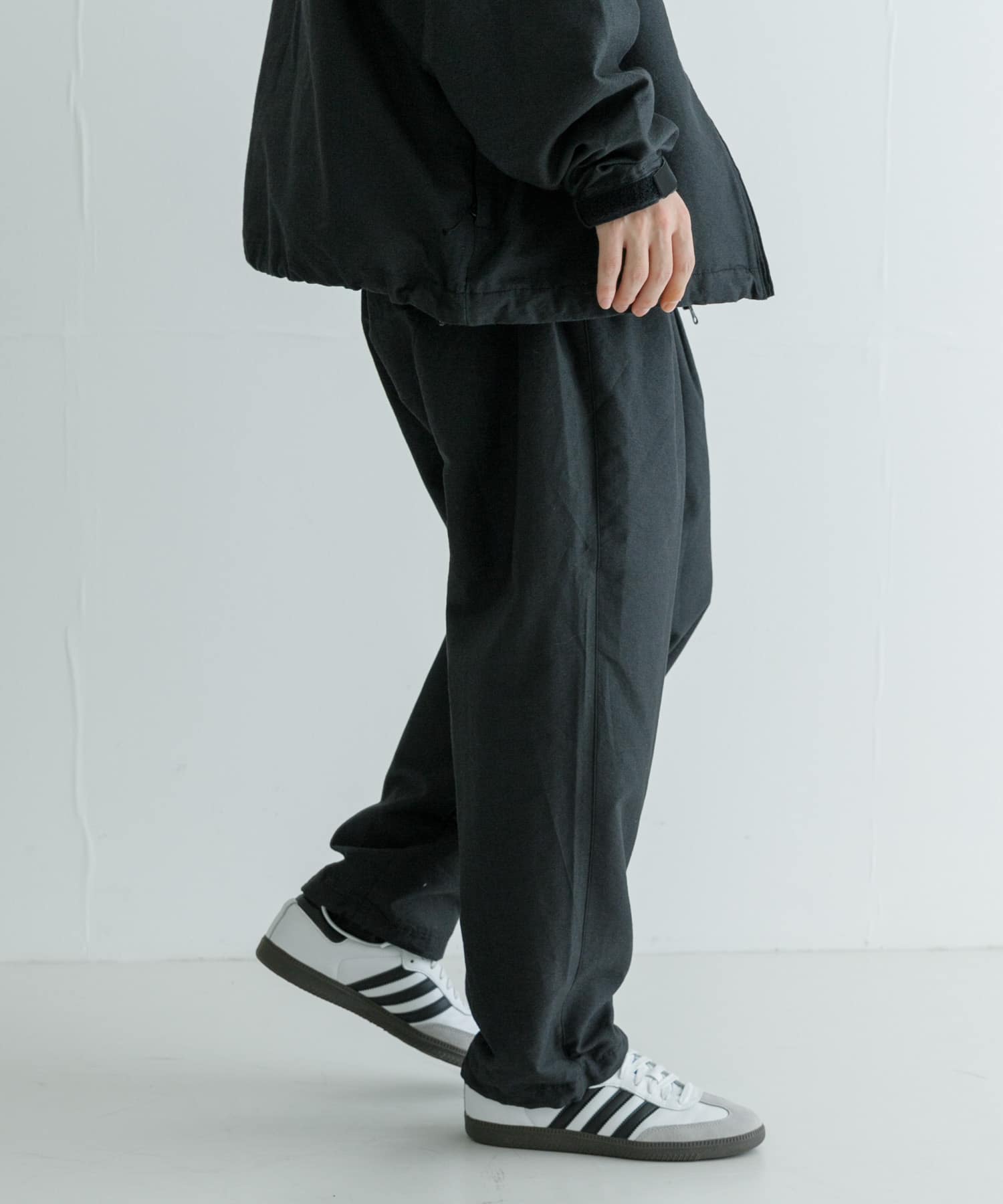 セットアップ対応』new basic NALYA Easy Pants(M INK BLACK): ボトム