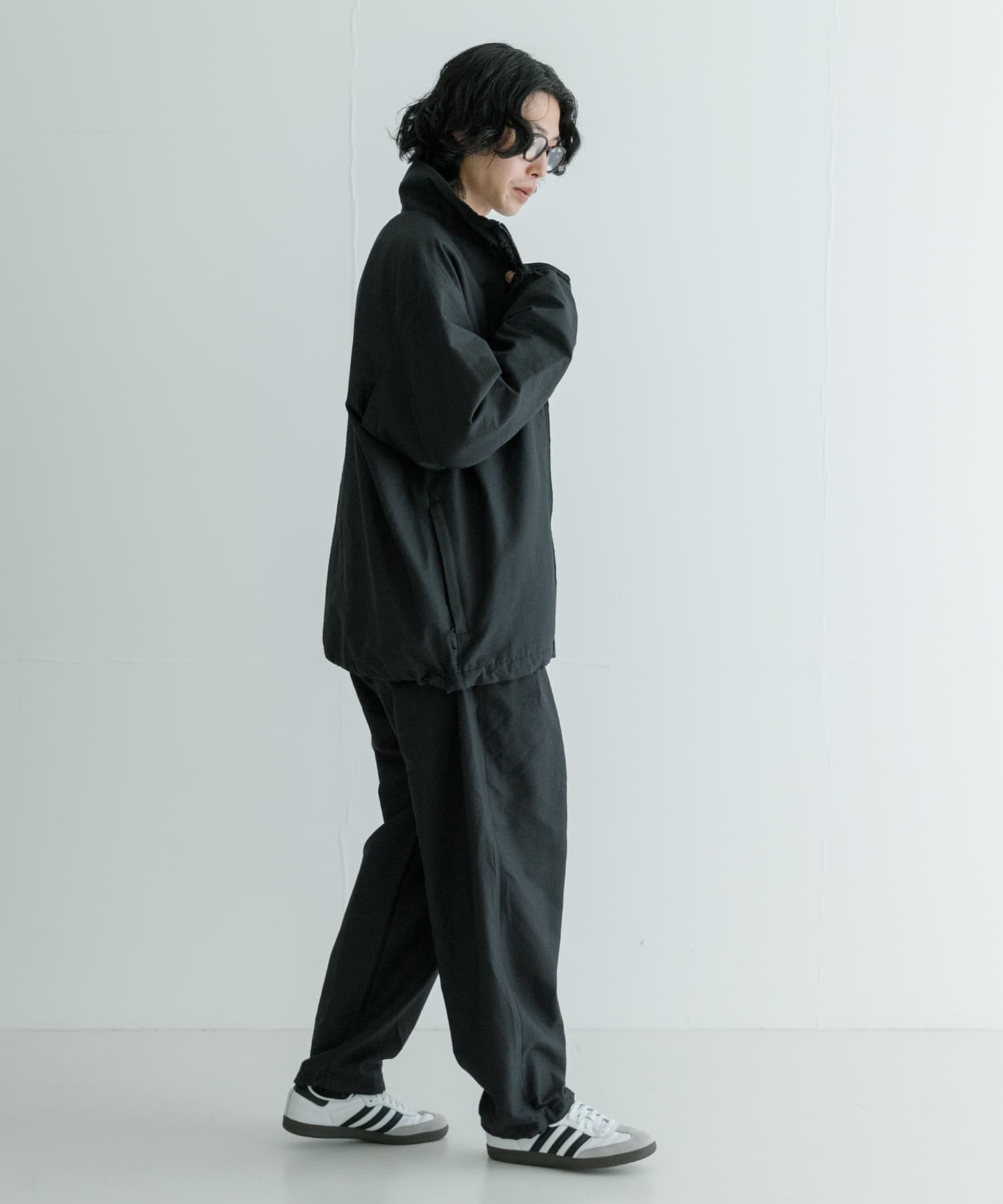 セットアップ対応』new basic NALYA Easy Pants(M INK BLACK): ボトム