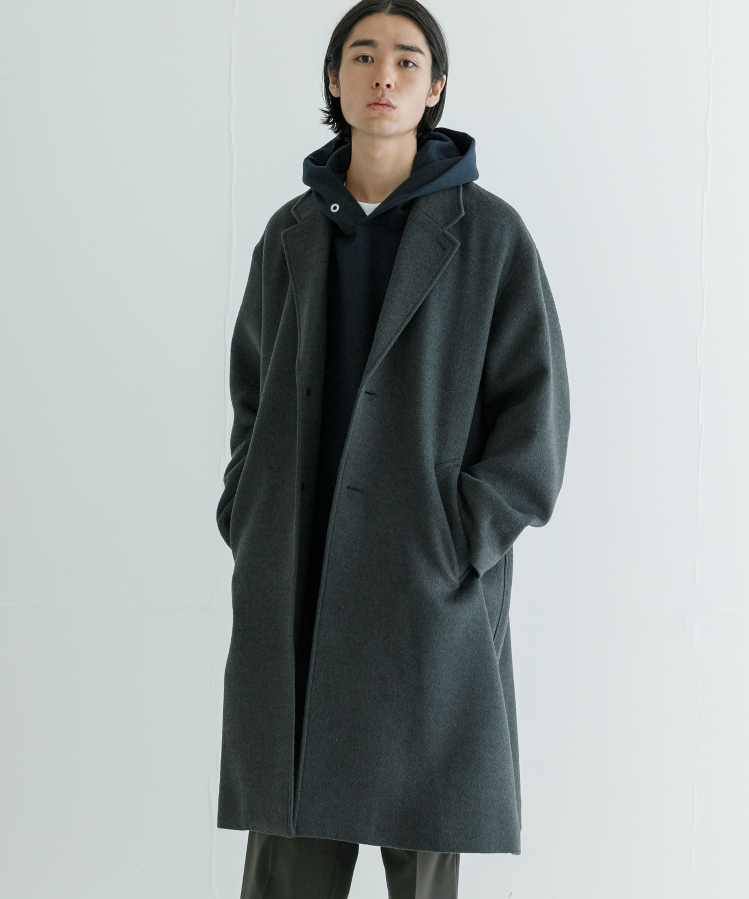 オーバーチェスターコート(S BLACK): アウター｜URBAN RESEARCH