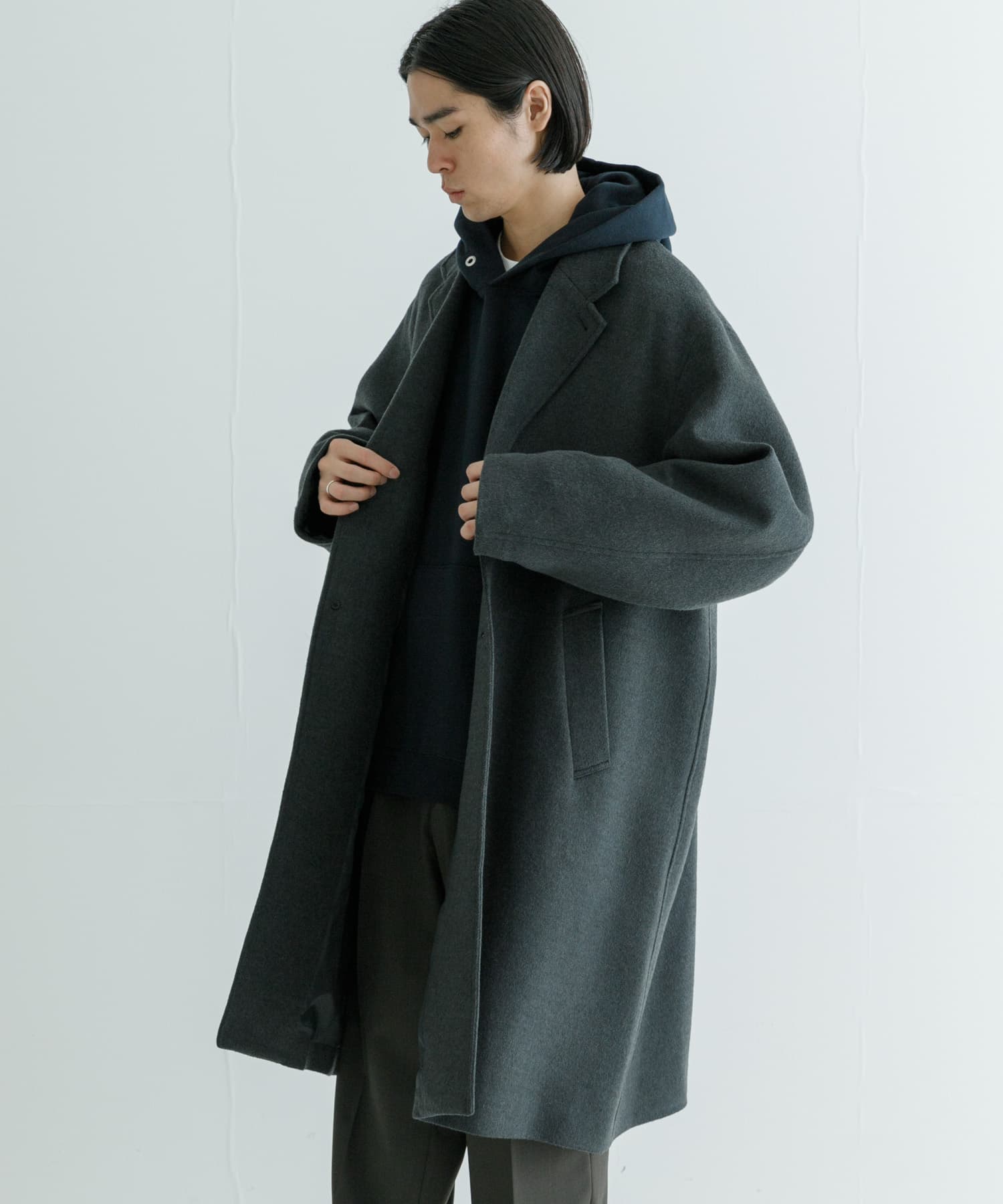 【新品未使用】アーバンリサーチ　チェスターコート(Lサイズ) URBAN RESEARCH チェスターコート コート オーバーチェスター