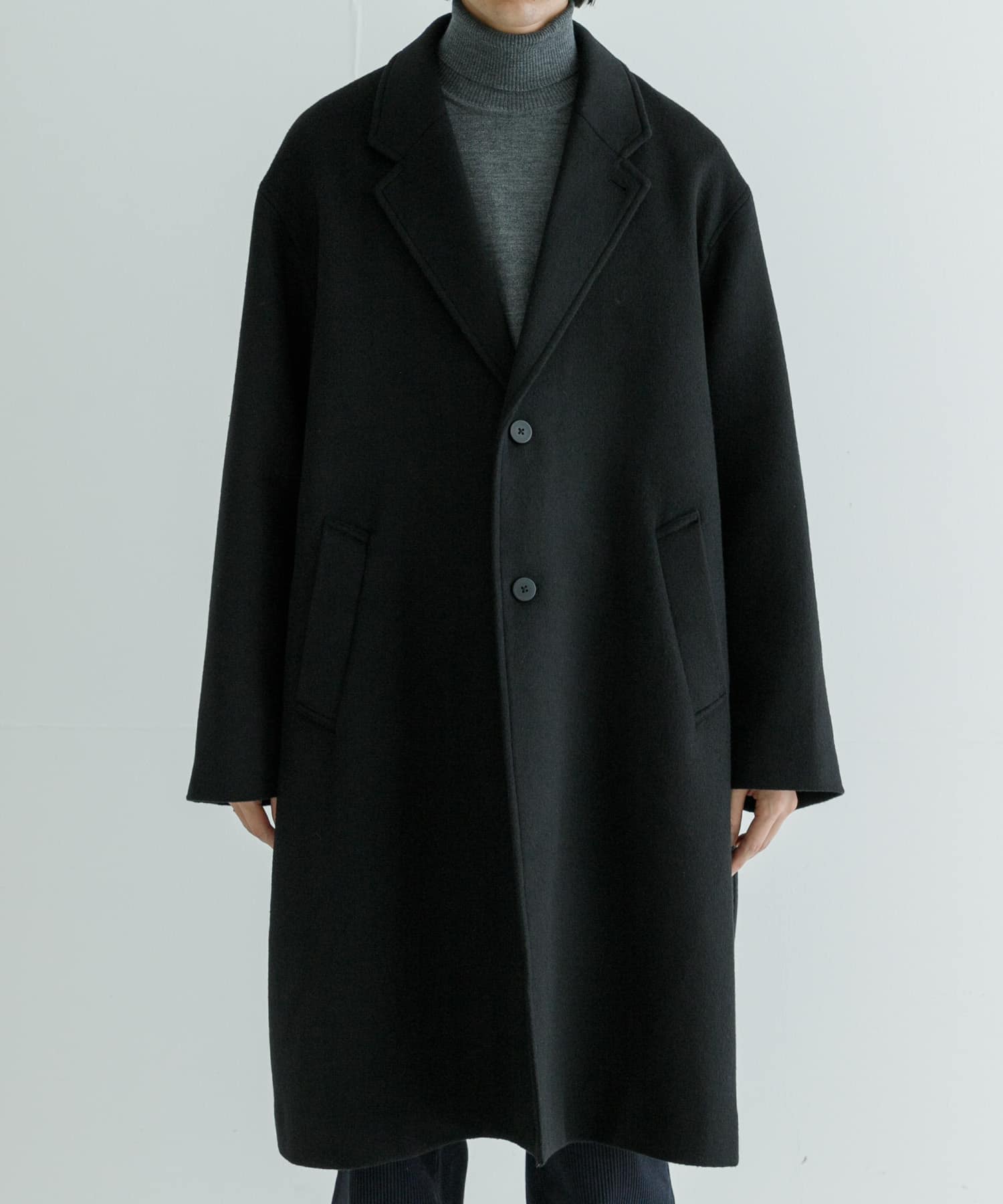 オーバーチェスターコート(S BLACK): アウター｜URBAN RESEARCH