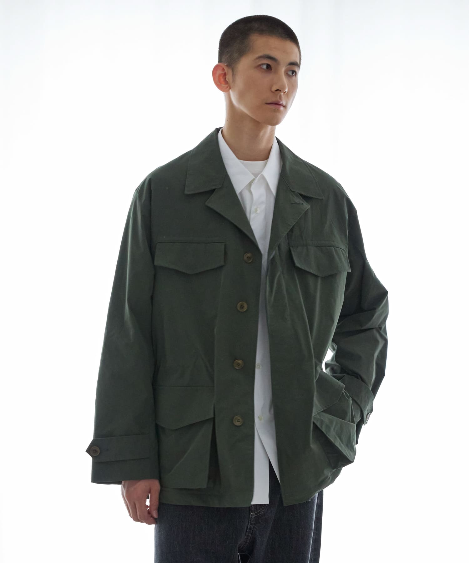 new basic NYLON TYPE M-47 JACKET