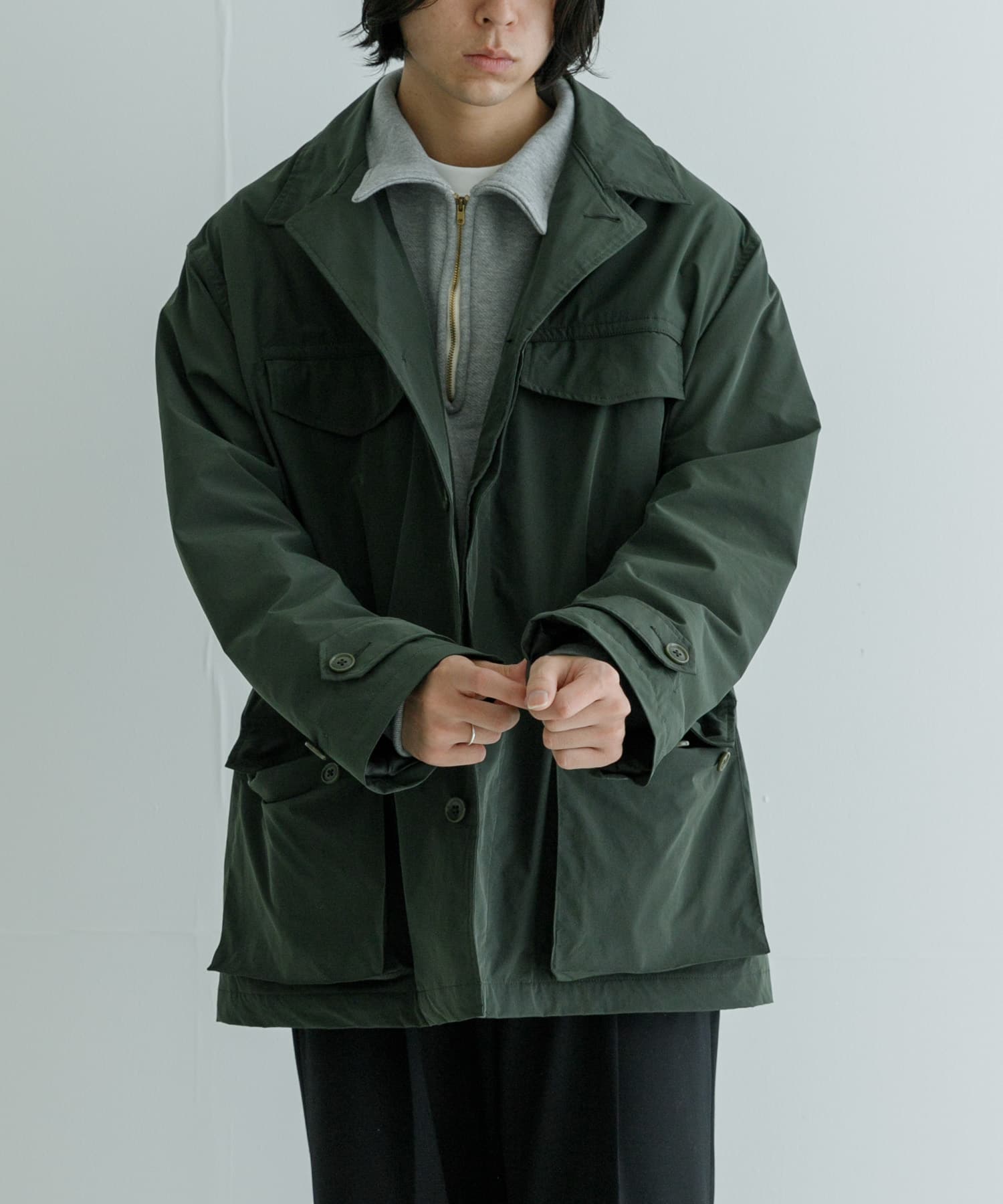 身長：177cm サイズ：L