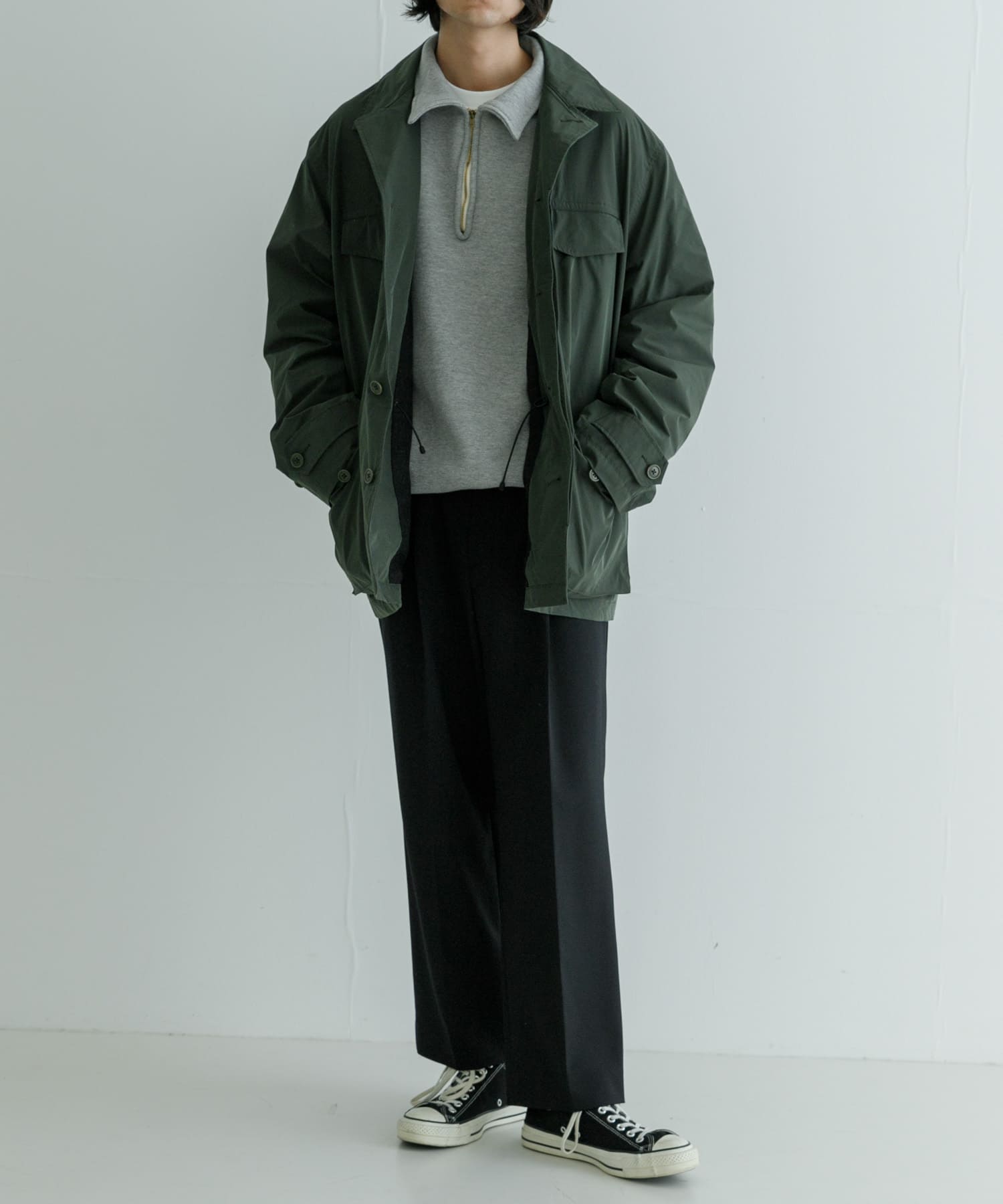 身長：177cm サイズ：L