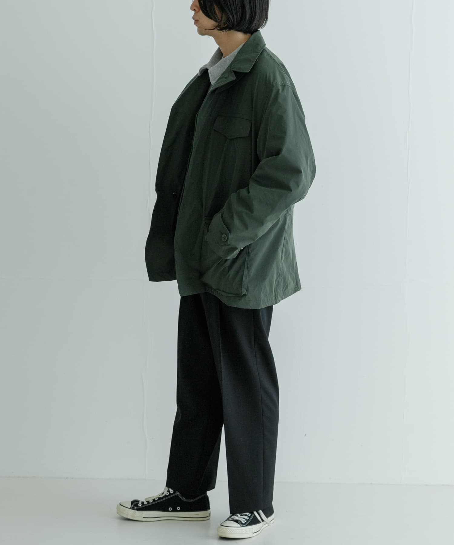 身長：177cm サイズ：L