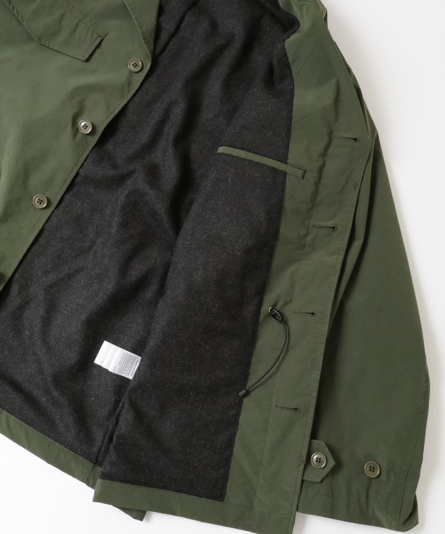 new basic NYLON TYPE M-47 JACKET KHAKI M