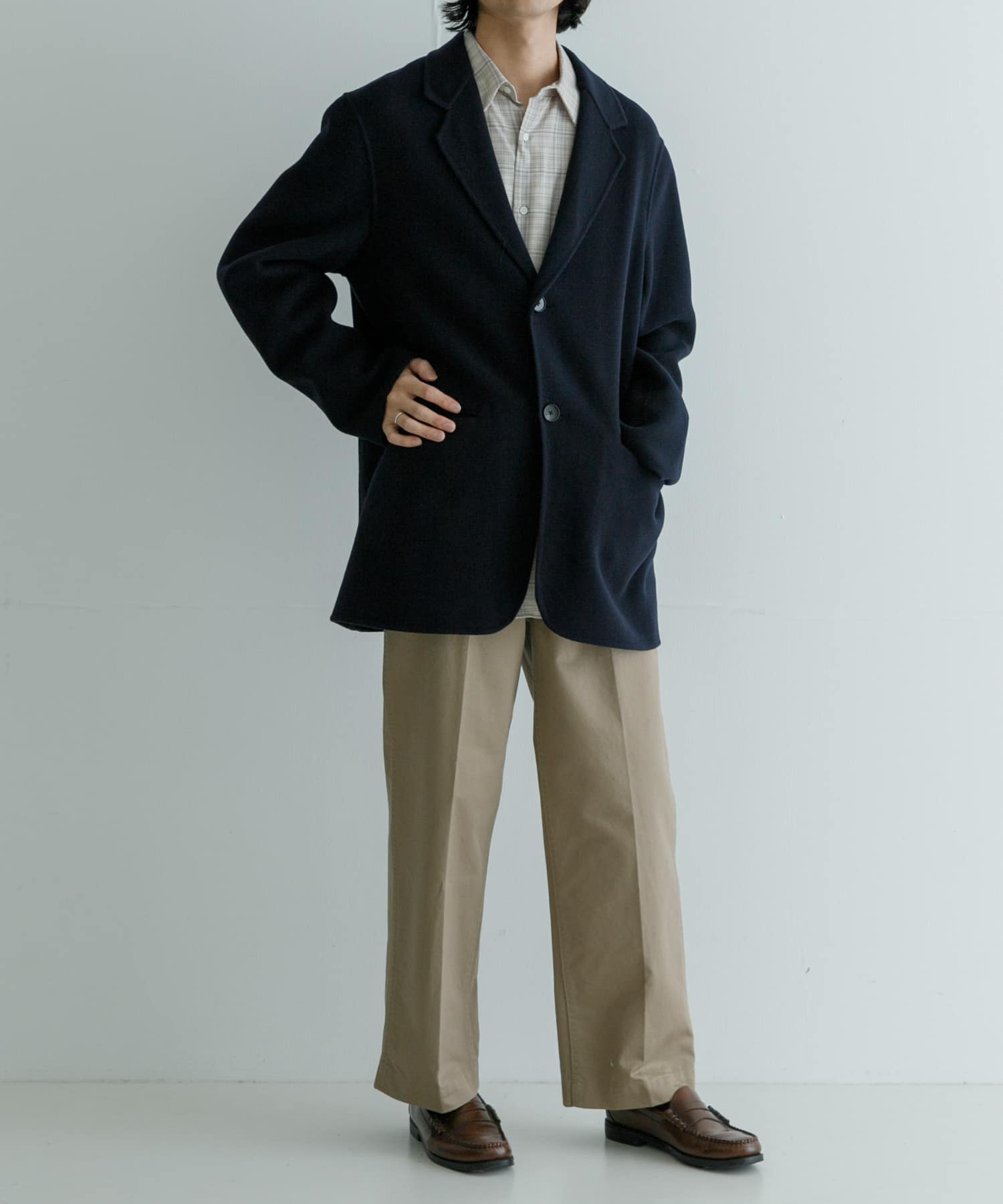 身長：177cm サイズ：L
