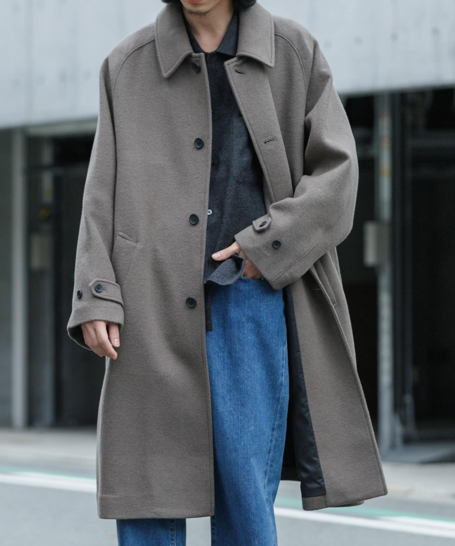 身長：178cm サイズ：L