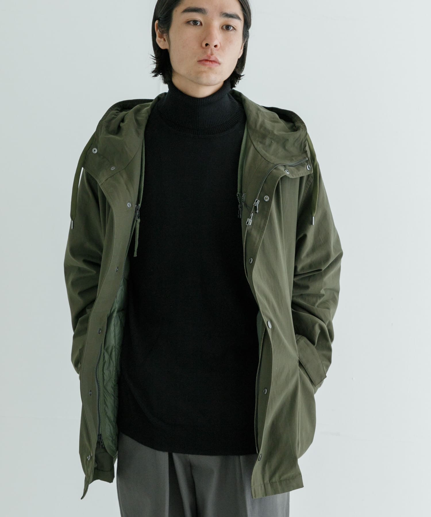 身長：177cm サイズ：L
