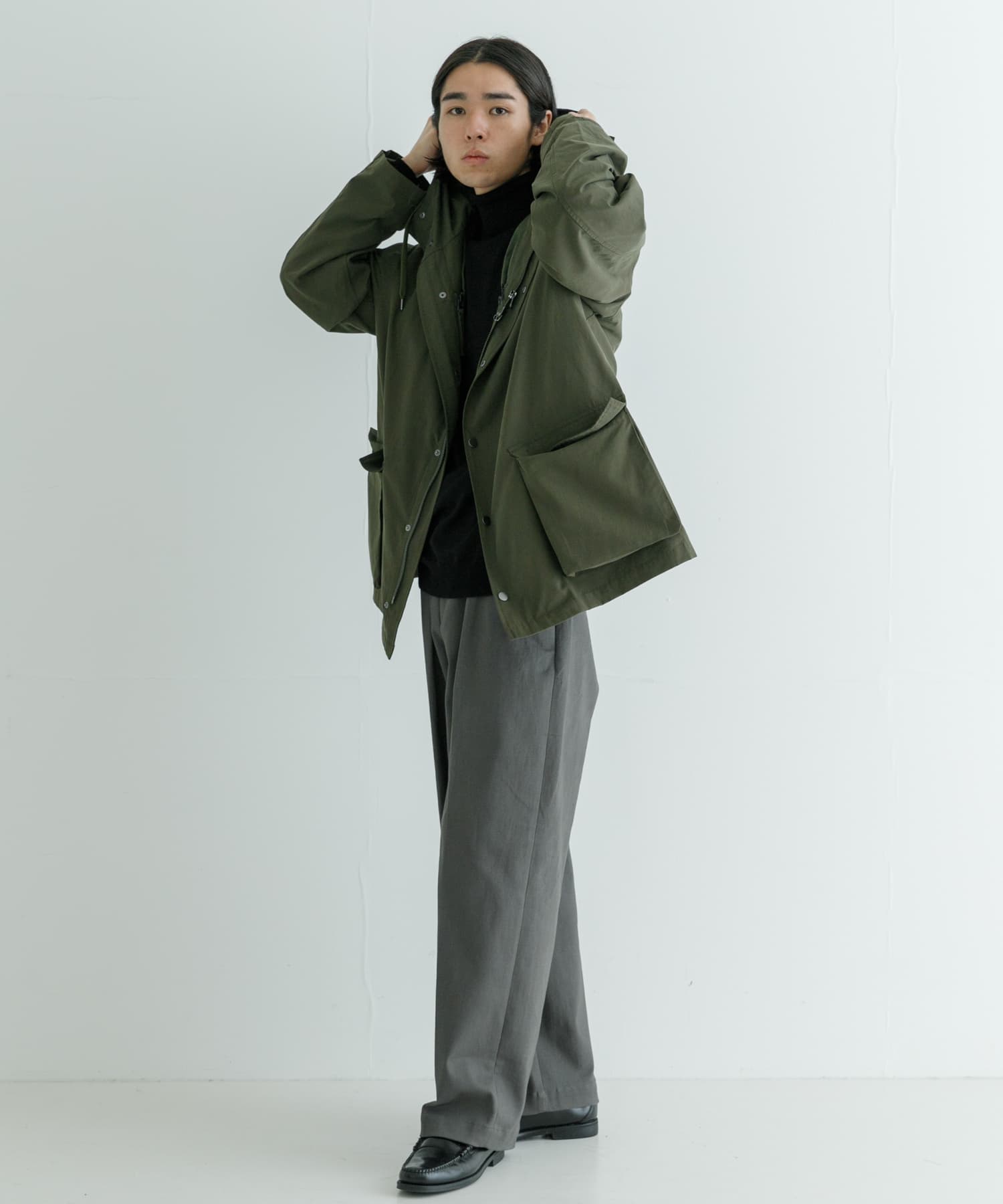 身長：177cm サイズ：L