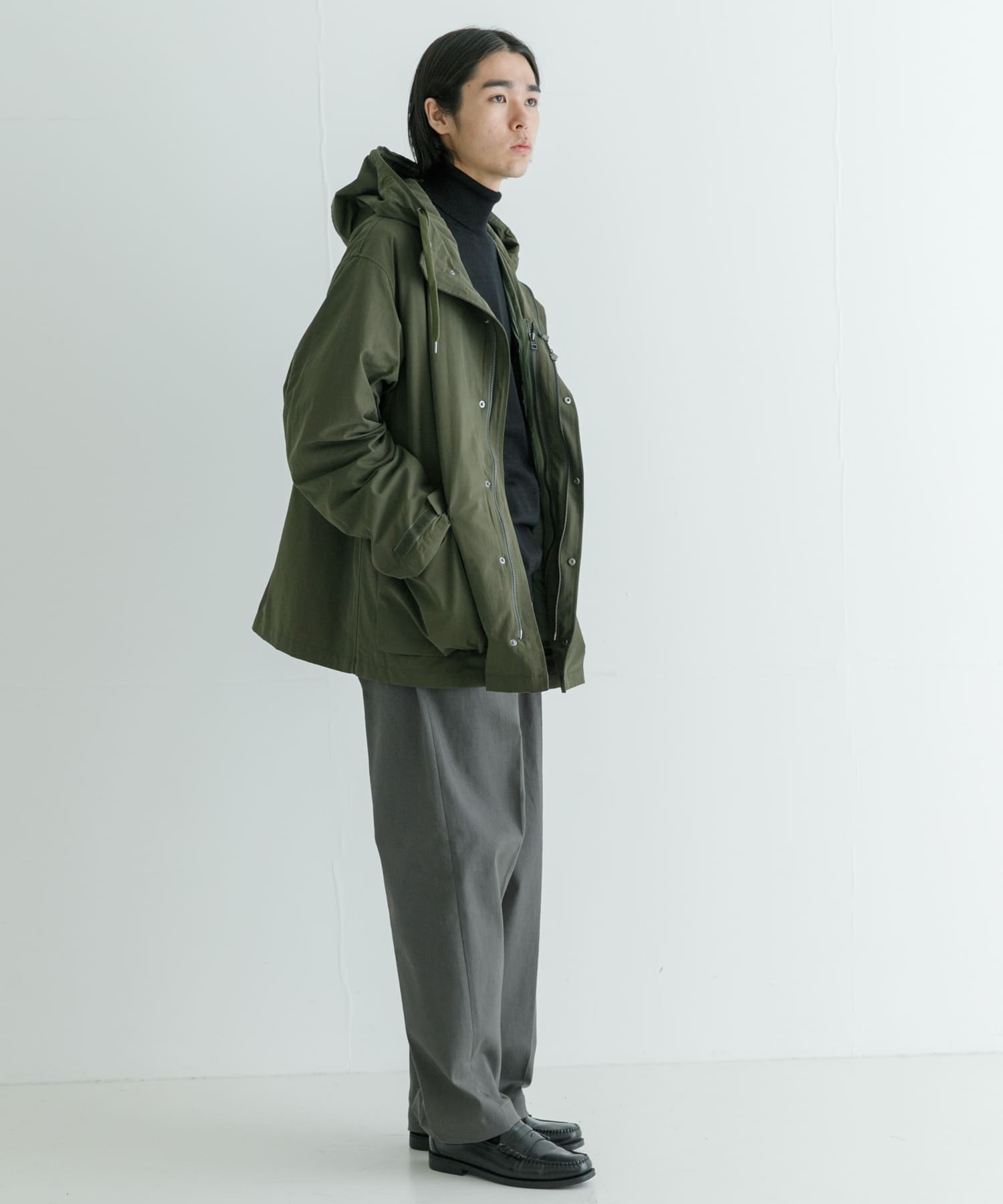 身長：177cm サイズ：L