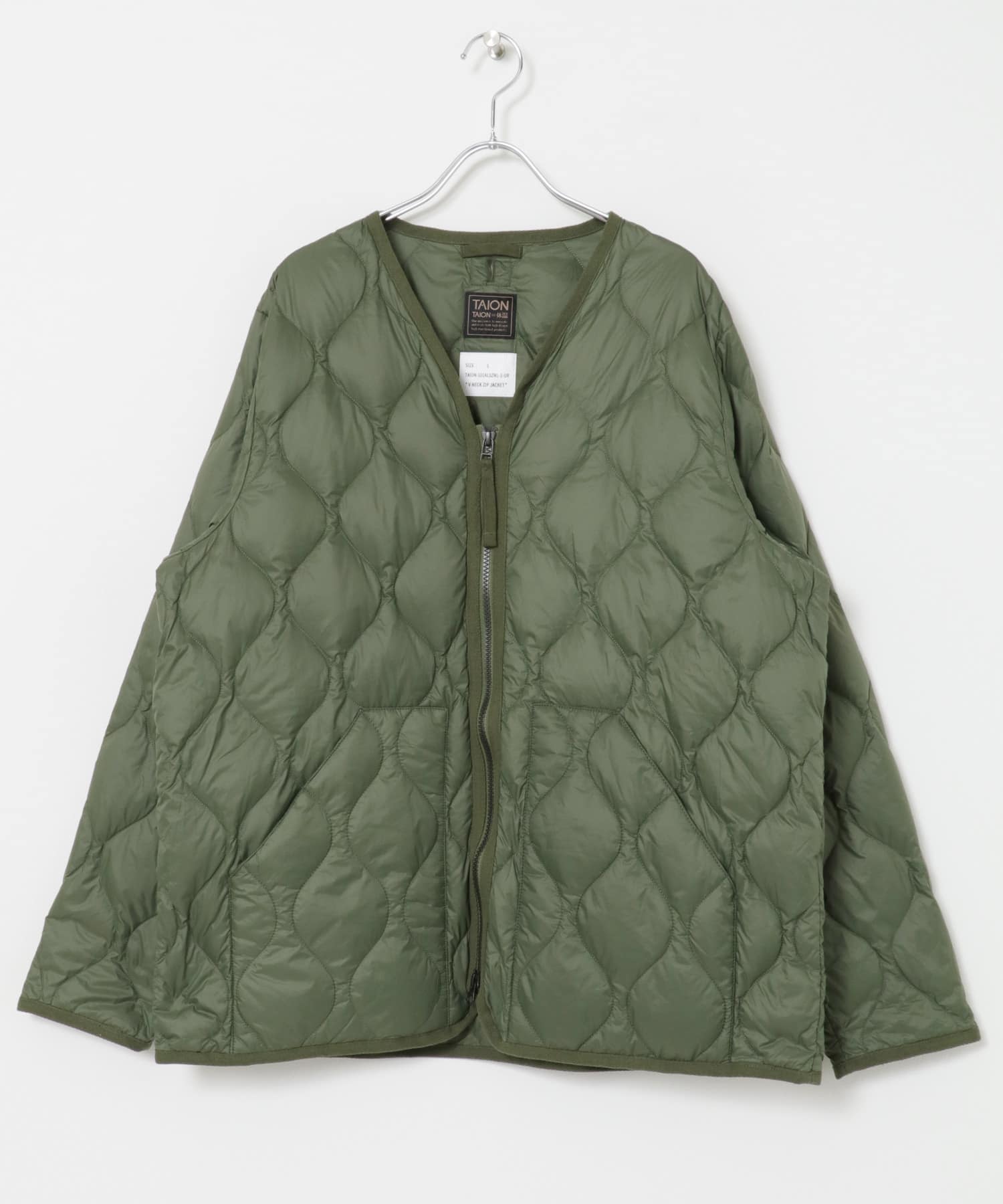 『別注』TAION×URBAN RESEARCH　 3WAY HOODED JACKET OLIVE M