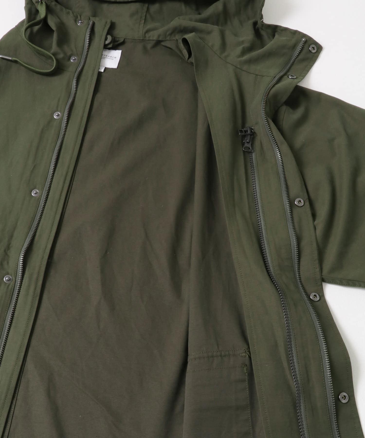 『別注』TAION×URBAN RESEARCH　 3WAY HOODED JACKET OLIVE M