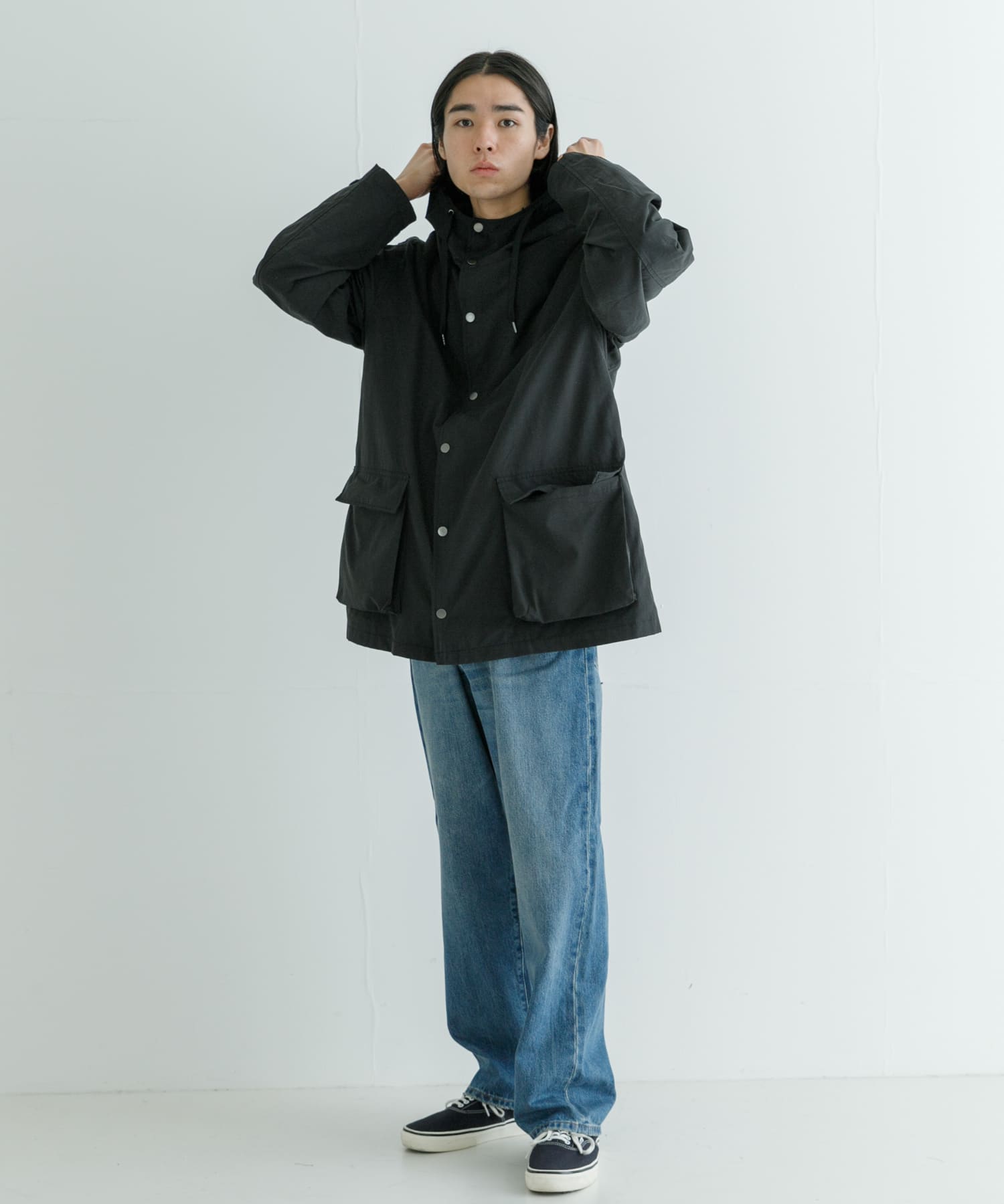身長：177cm サイズ：L