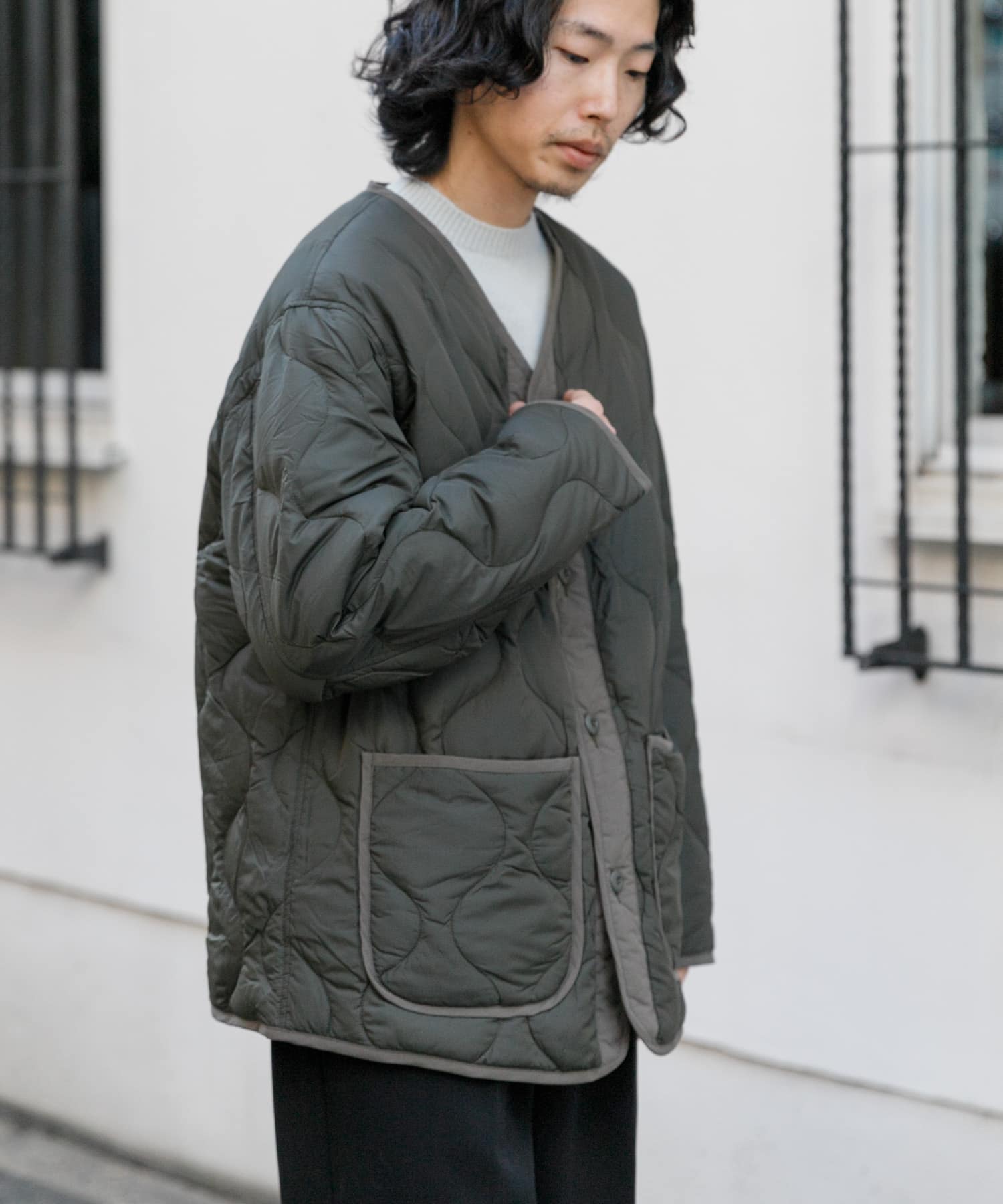 身長：177cm サイズ：L