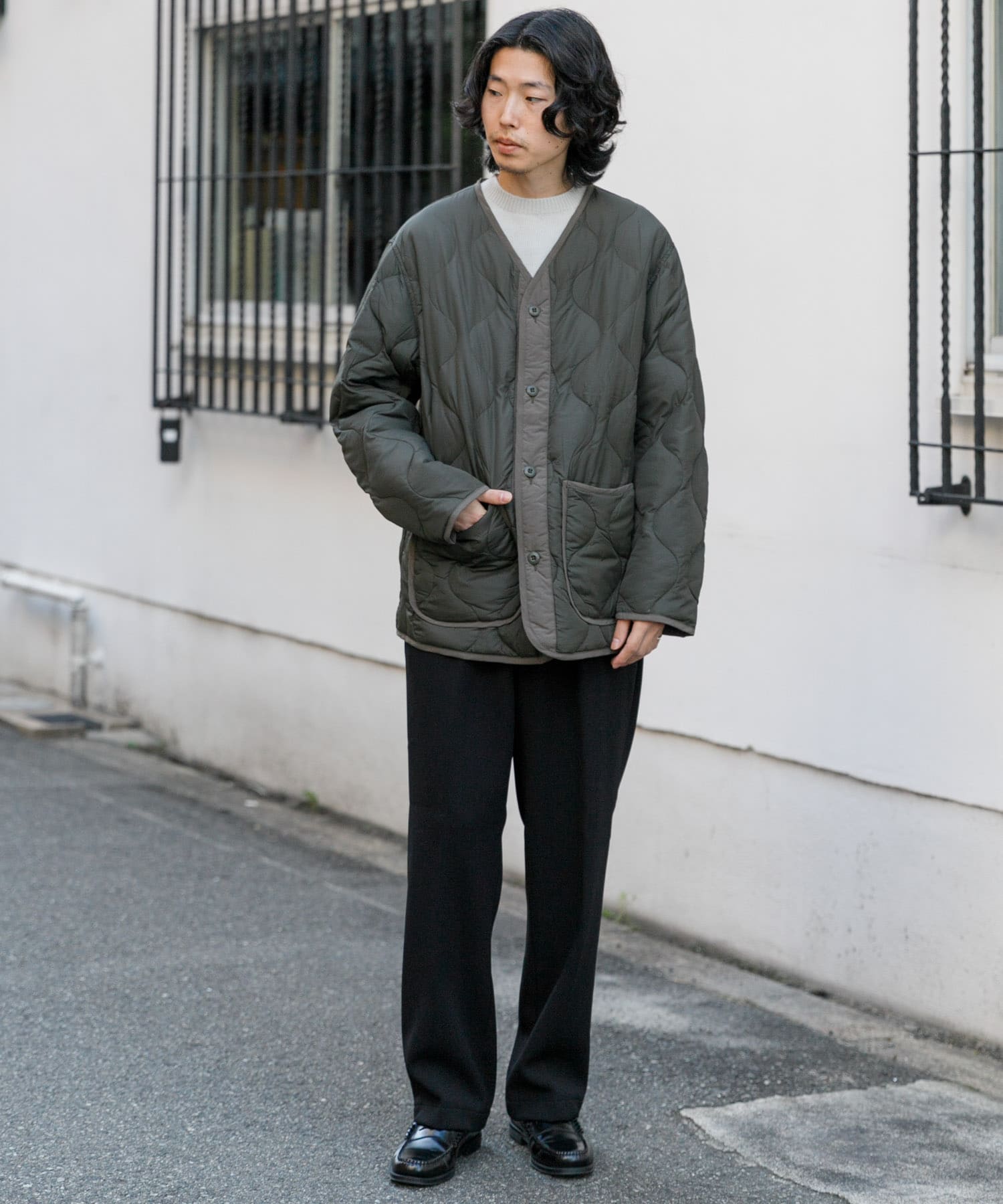 身長：177cm サイズ：L