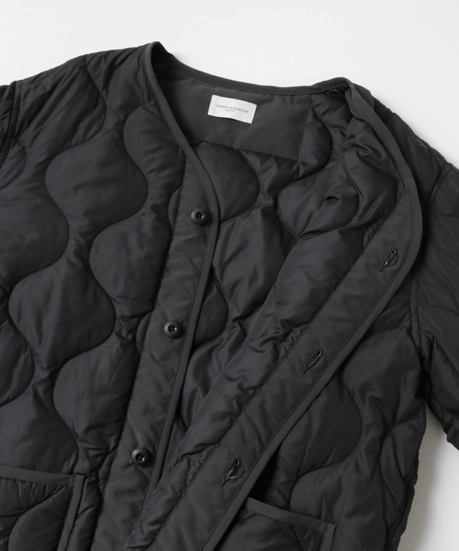 『撥水』new basic ONION QUILTED DOWN BLACK M