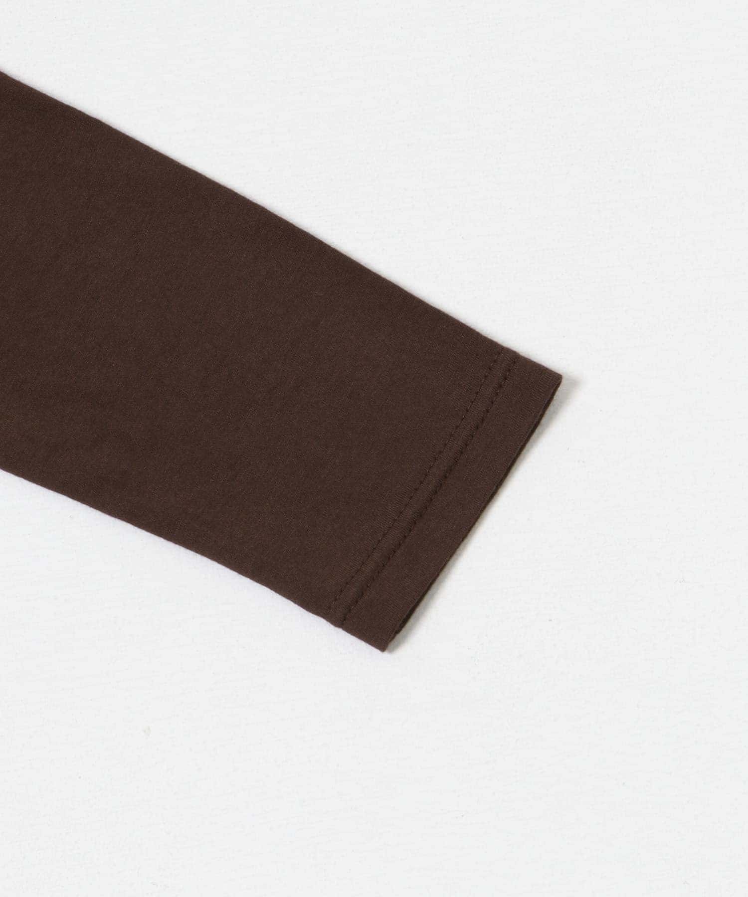 レイヤードデザインカットソー BROWN FREE