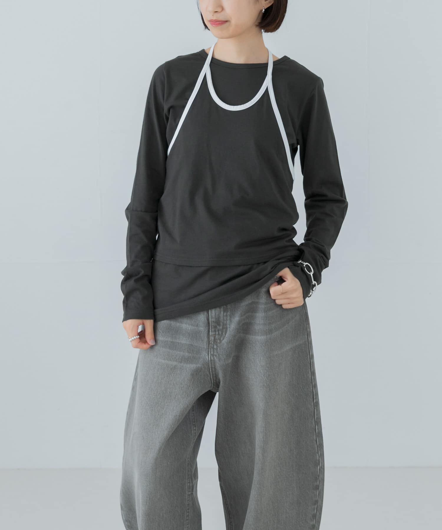 身長：161cm サイズ：FREE