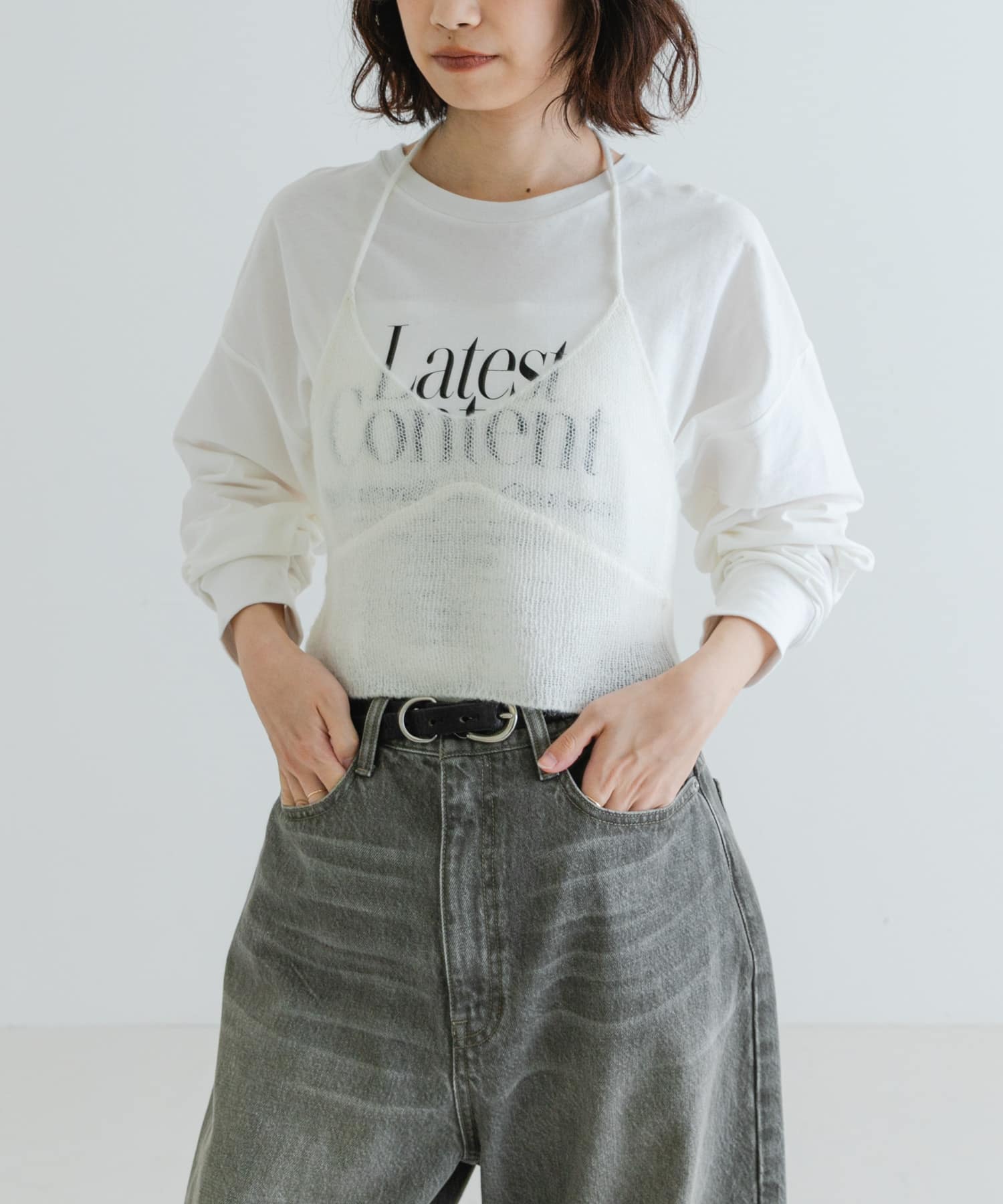 身長：161cm サイズ：FREE