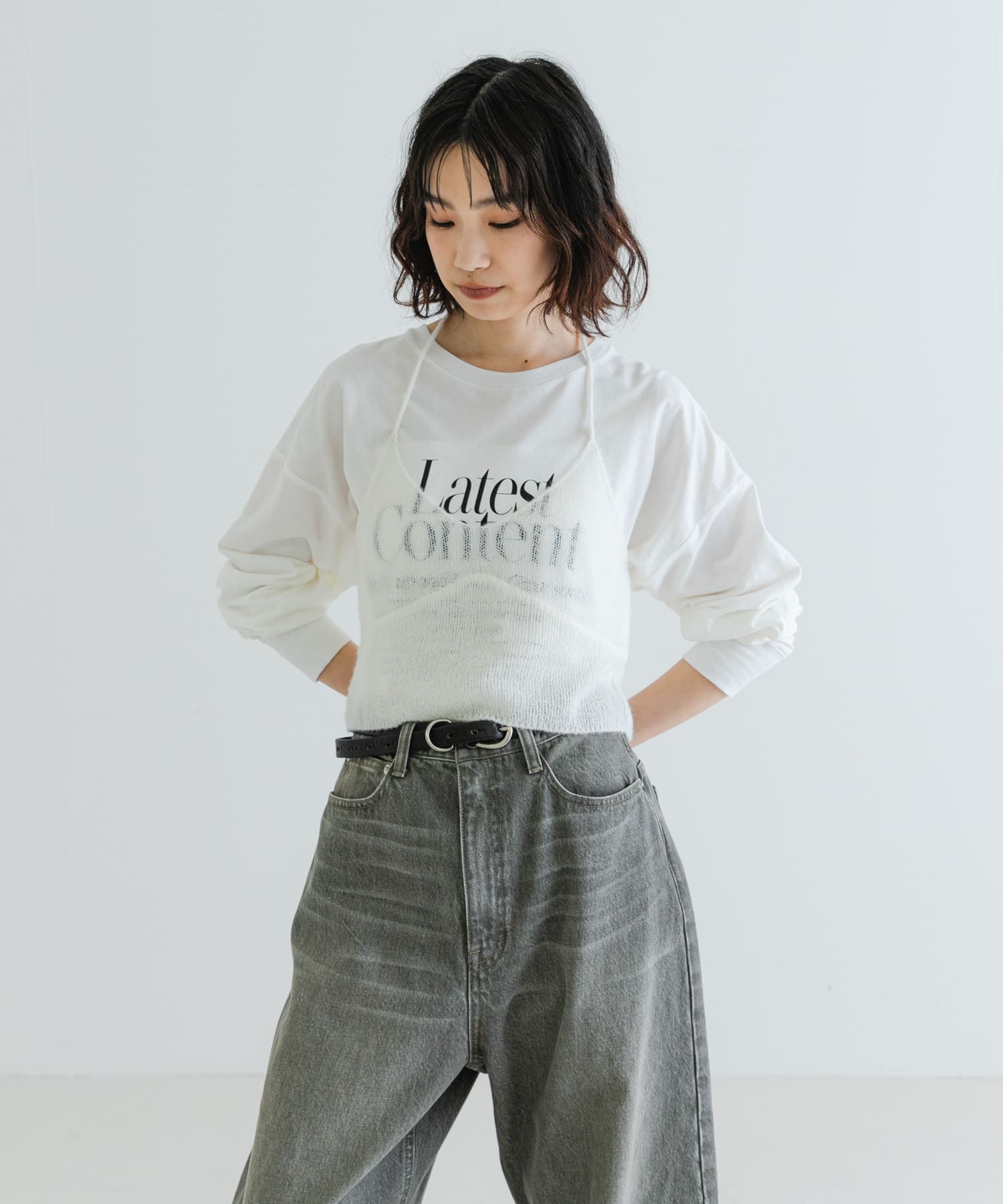 身長：161cm サイズ：FREE