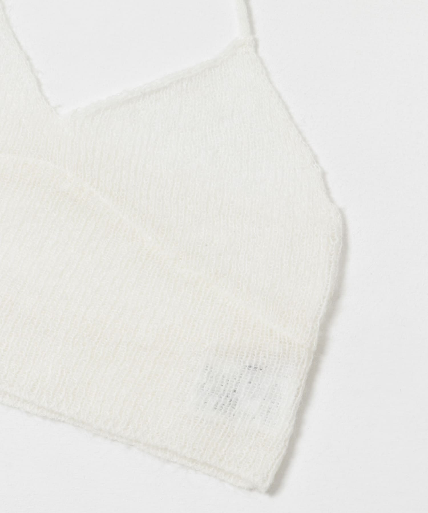 ヘアリーニットビスチェ OFF FREE