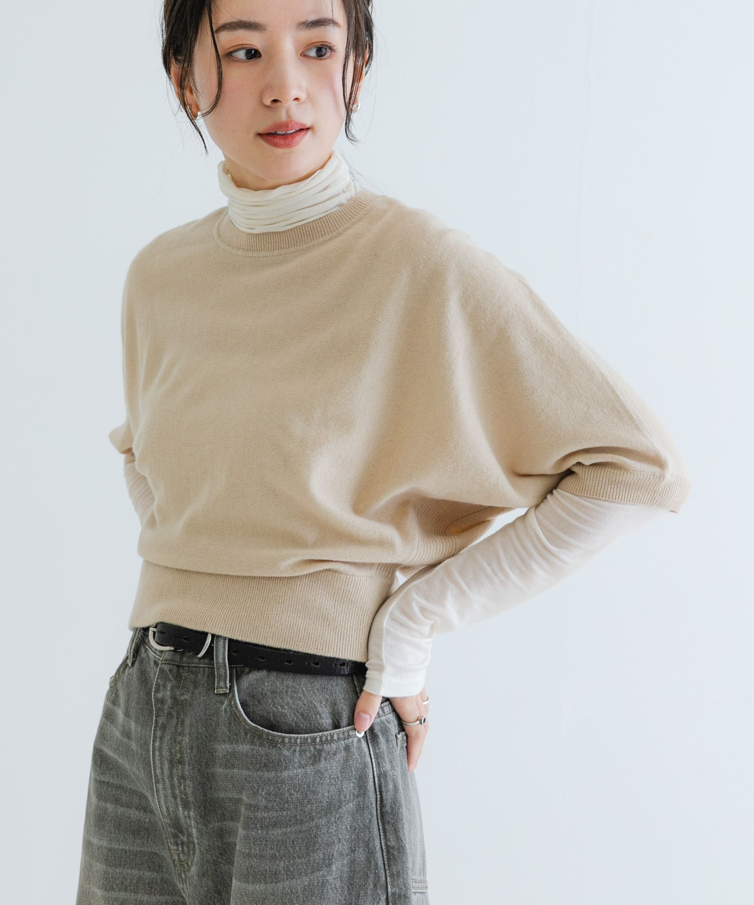 身長：162cm サイズ：FREE