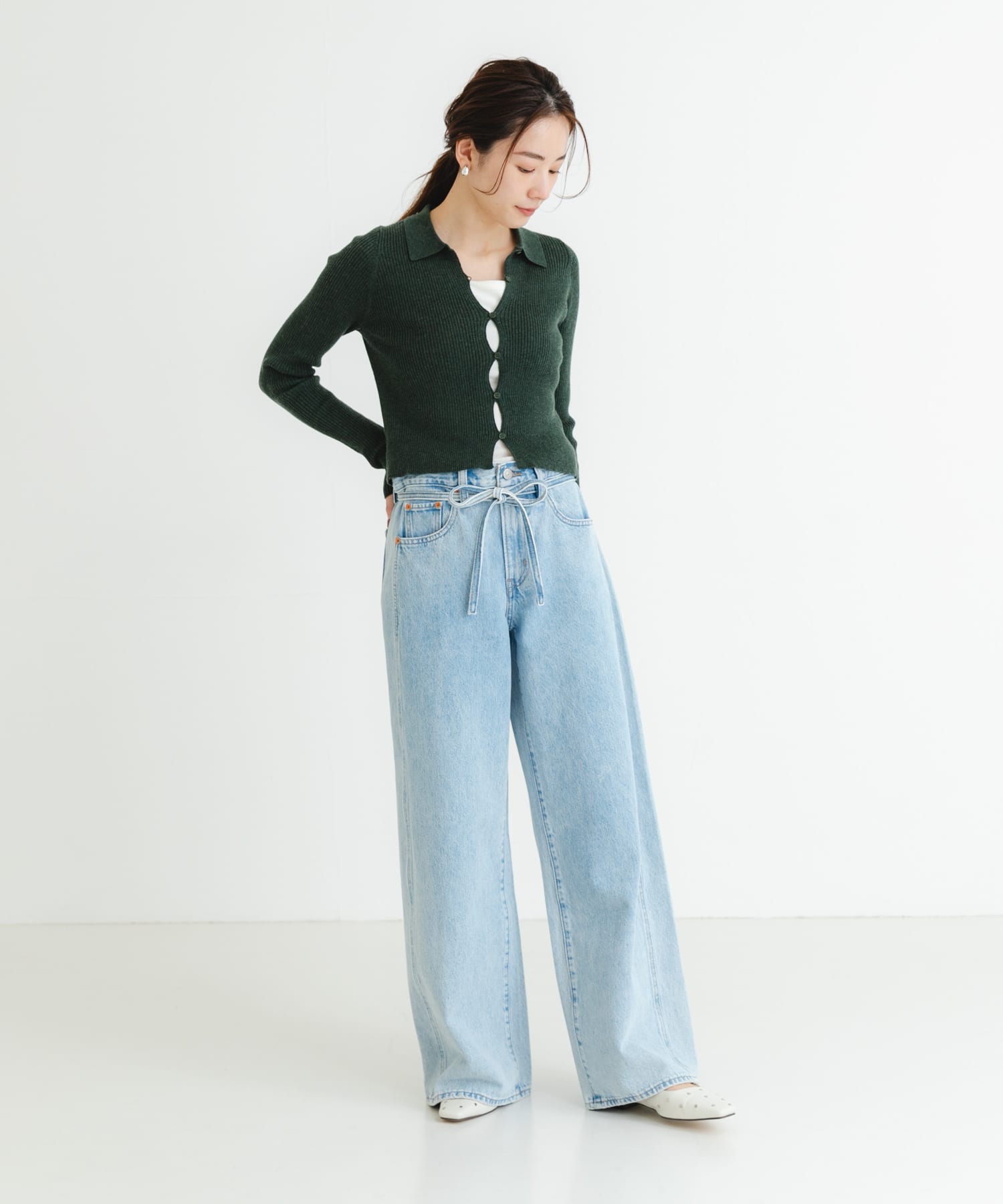 身長：162cm サイズ：FREE