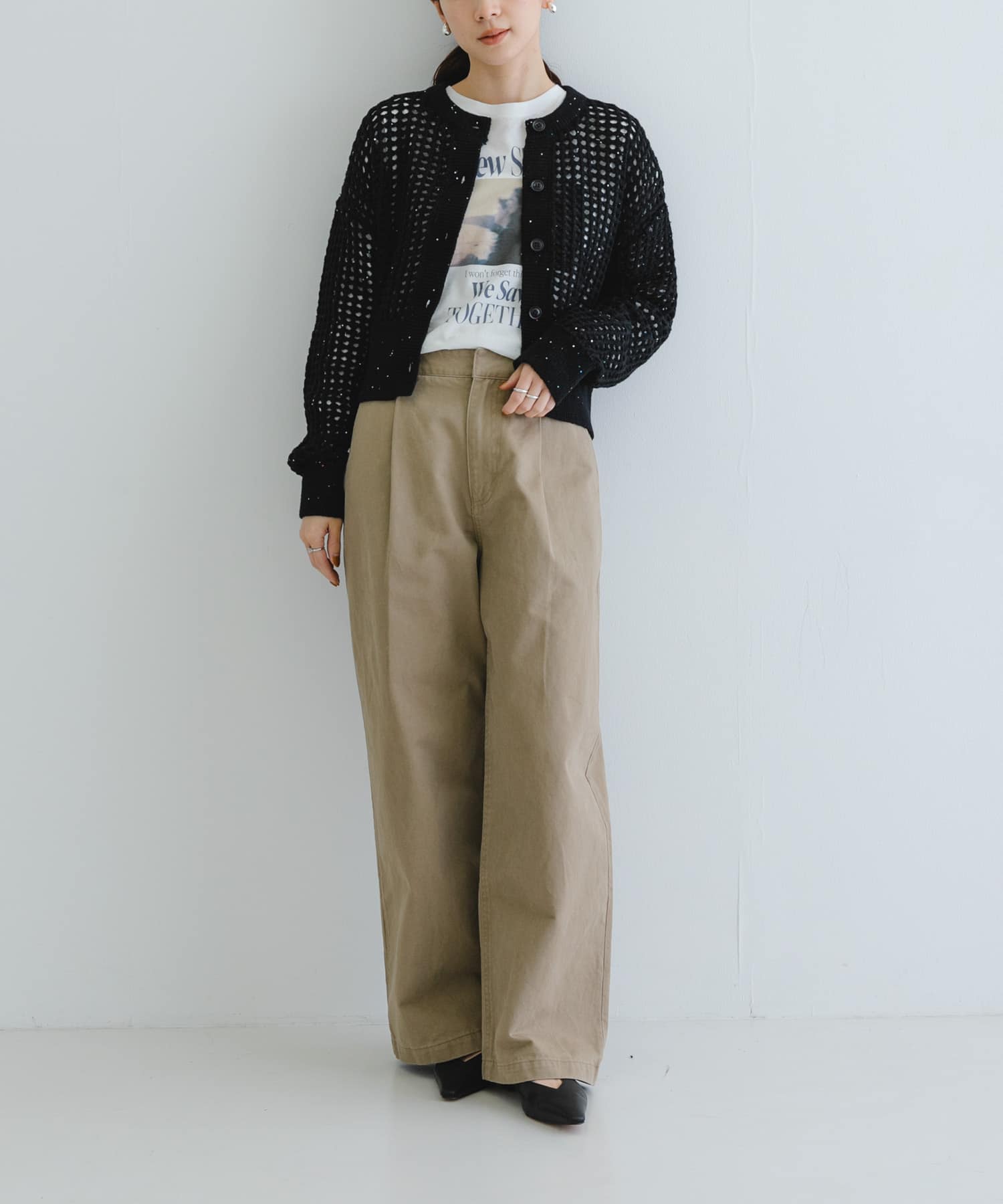 身長：162cm サイズ：FREE
