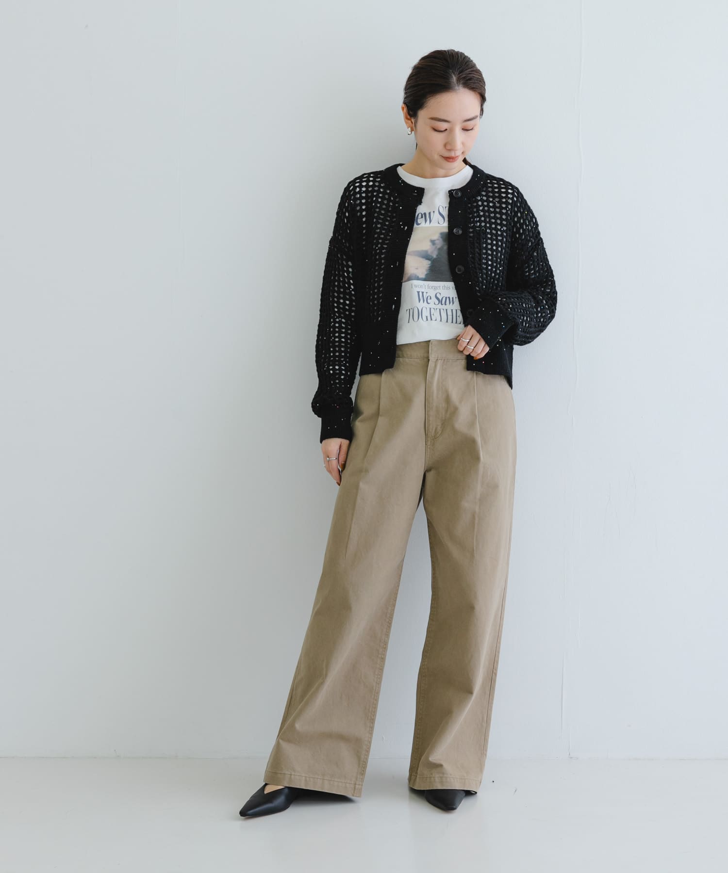 身長：162cm サイズ：FREE