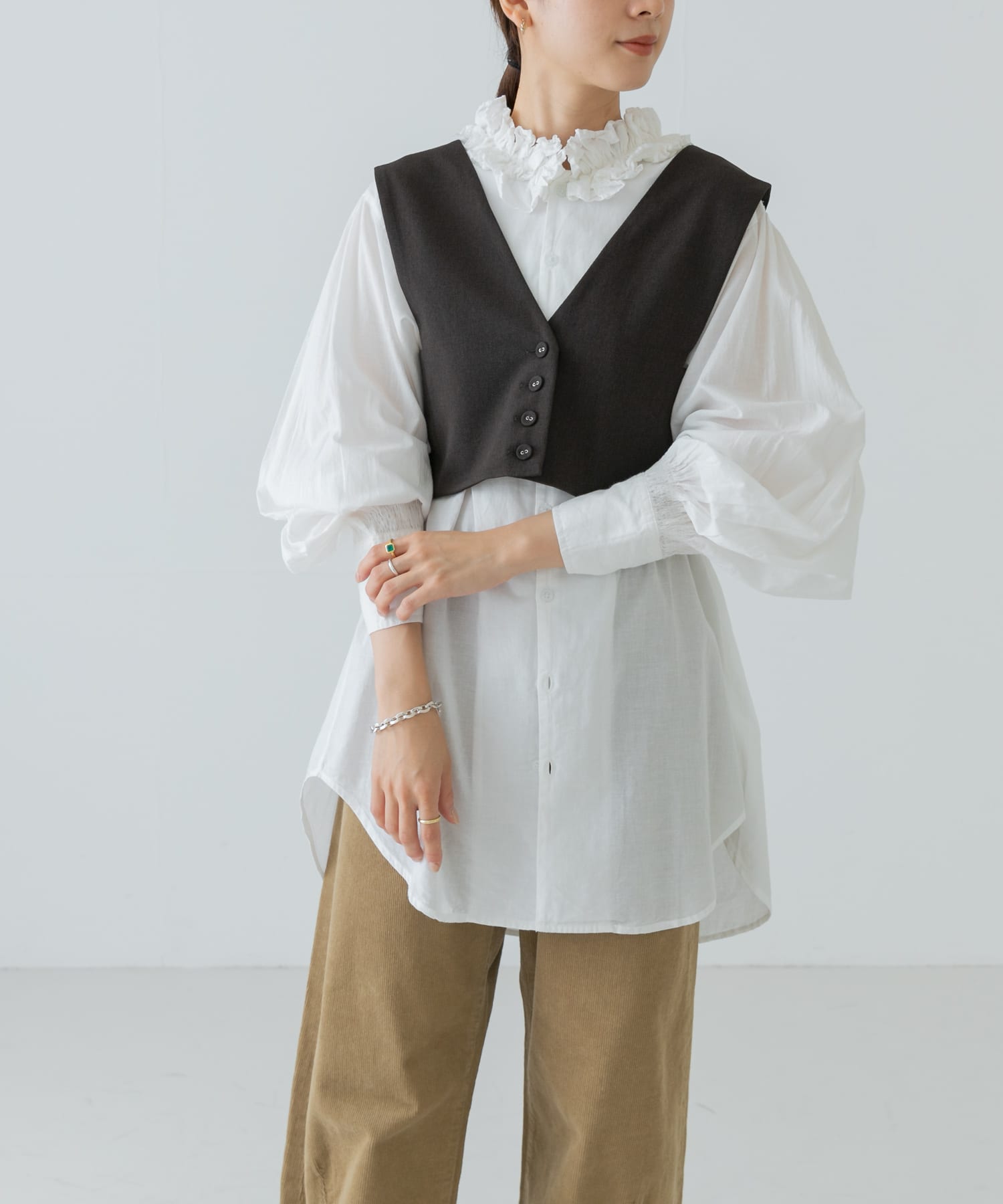 身長：162cm サイズ：FREE